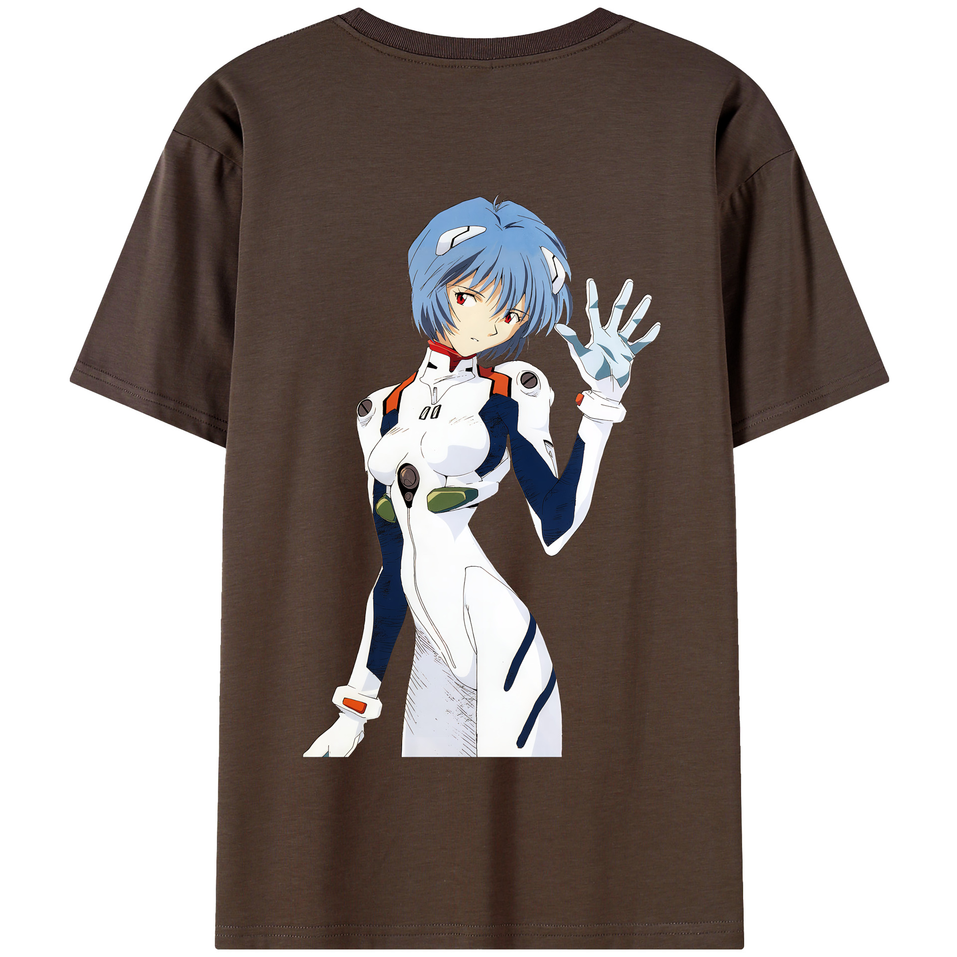 （画像用） EVA 新世紀エヴァンゲリオン 綿100％半袖Tシャツ（背面プリント）