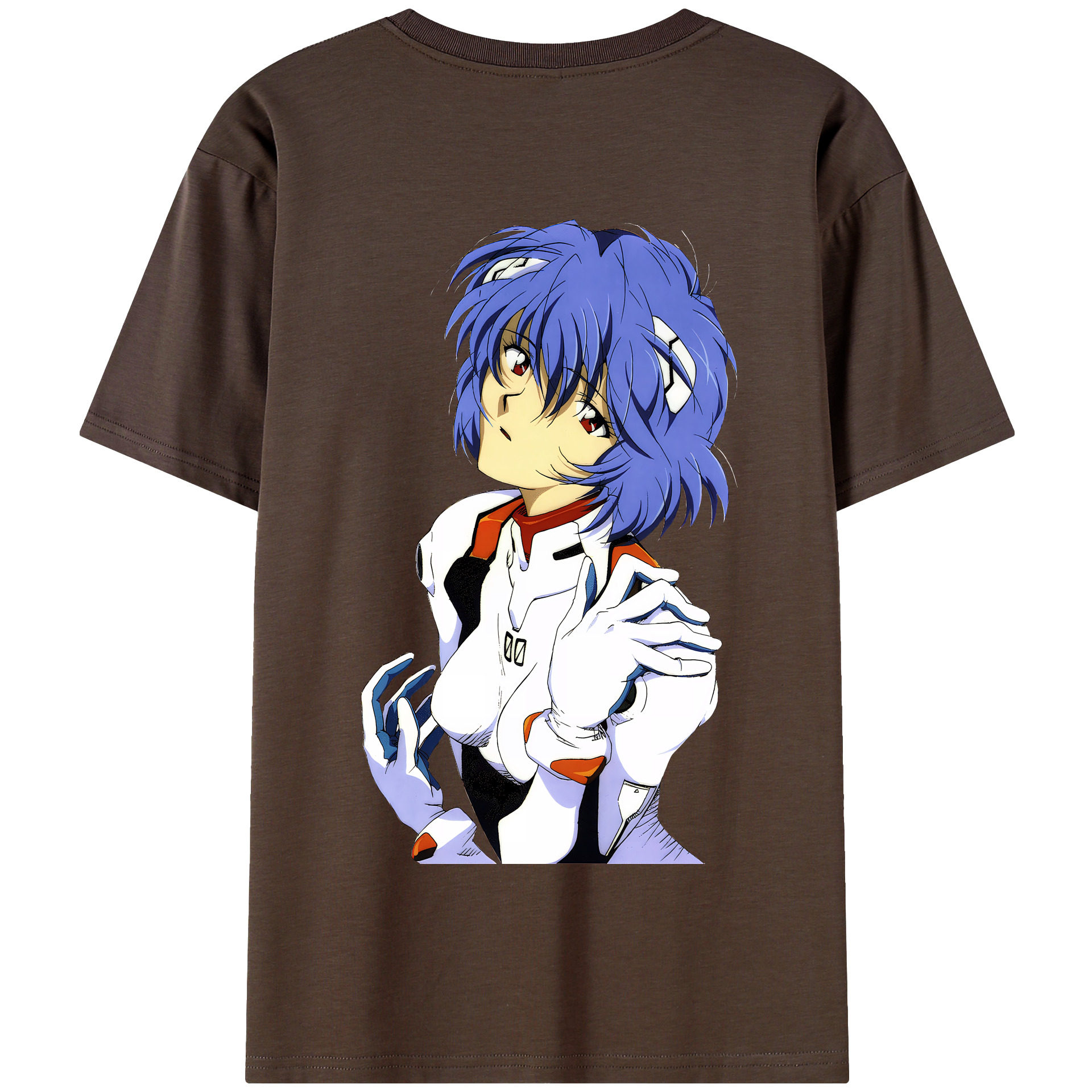（画像用） EVA 新世紀エヴァンゲリオン 綿100％半袖Tシャツ（背面プリント）