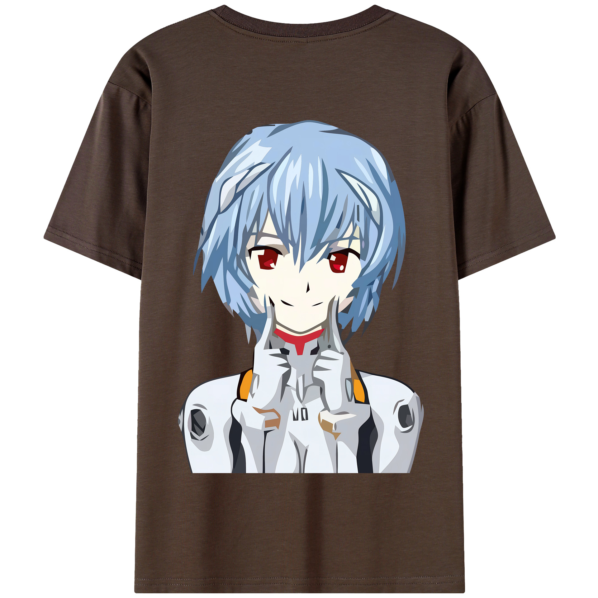（画像用） EVA 新世紀エヴァンゲリオン 綿100％半袖Tシャツ（背面プリント）