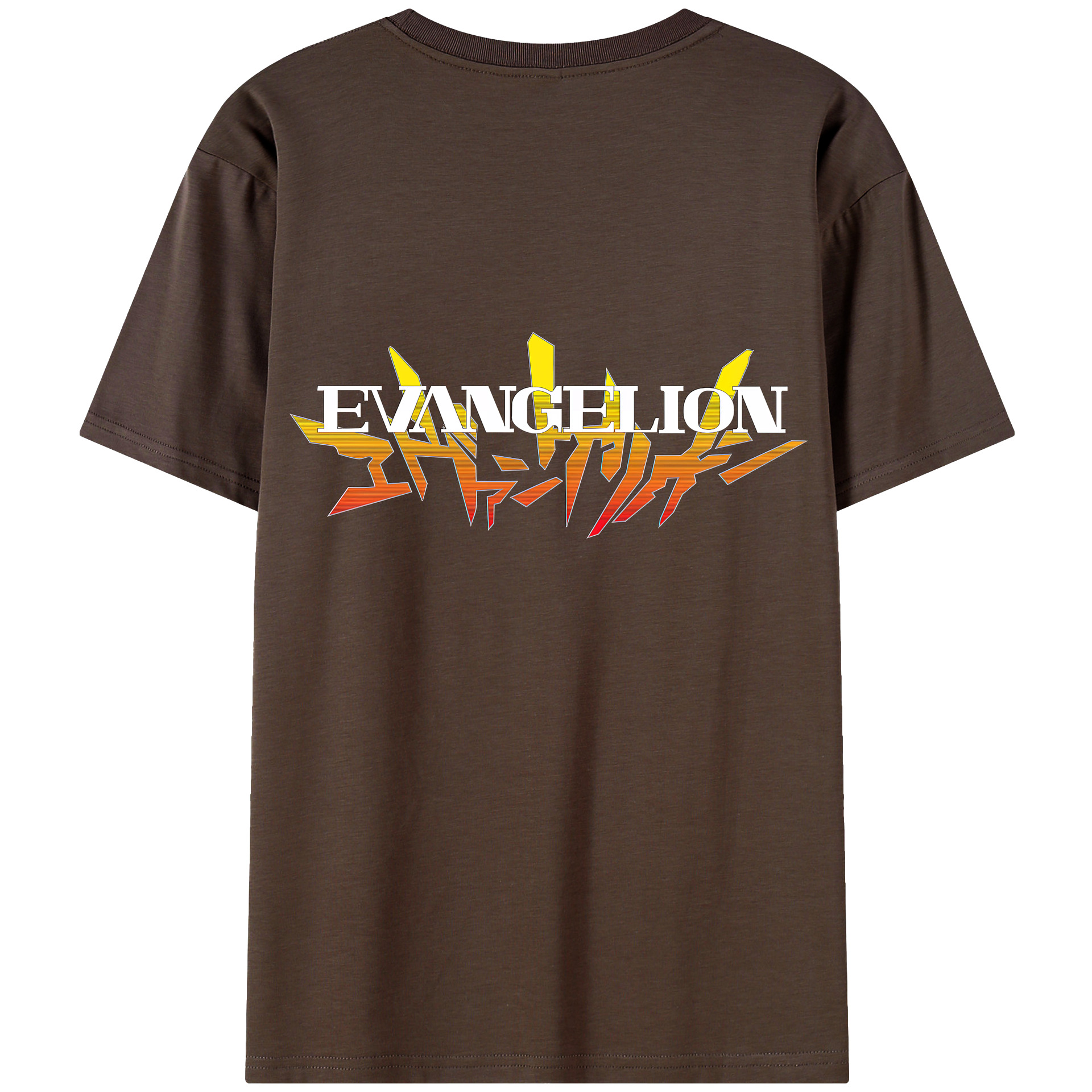（画像用） EVA 新世紀エヴァンゲリオン 綿100％半袖Tシャツ（背面プリント）