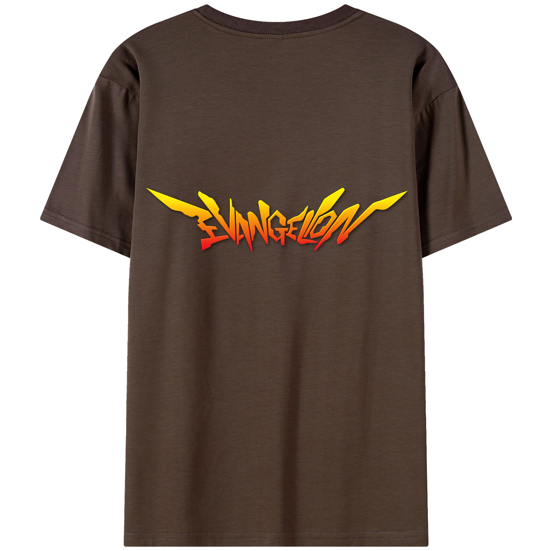 （画像用） EVA 新世紀エヴァンゲリオン 綿100％半袖Tシャツ（背面プリント）