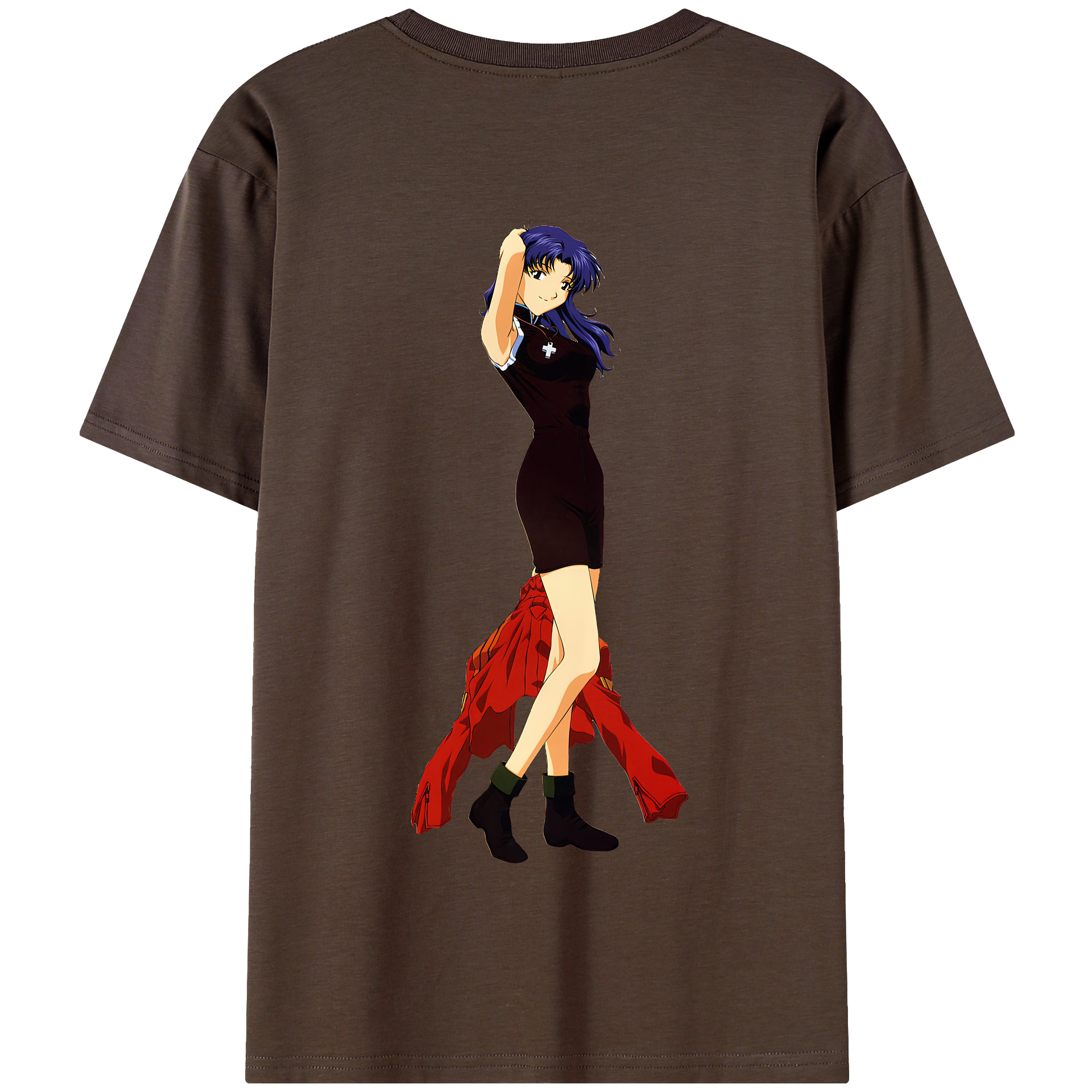 （画像用） EVA 新世紀エヴァンゲリオン 綿100％半袖Tシャツ（背面プリント）
