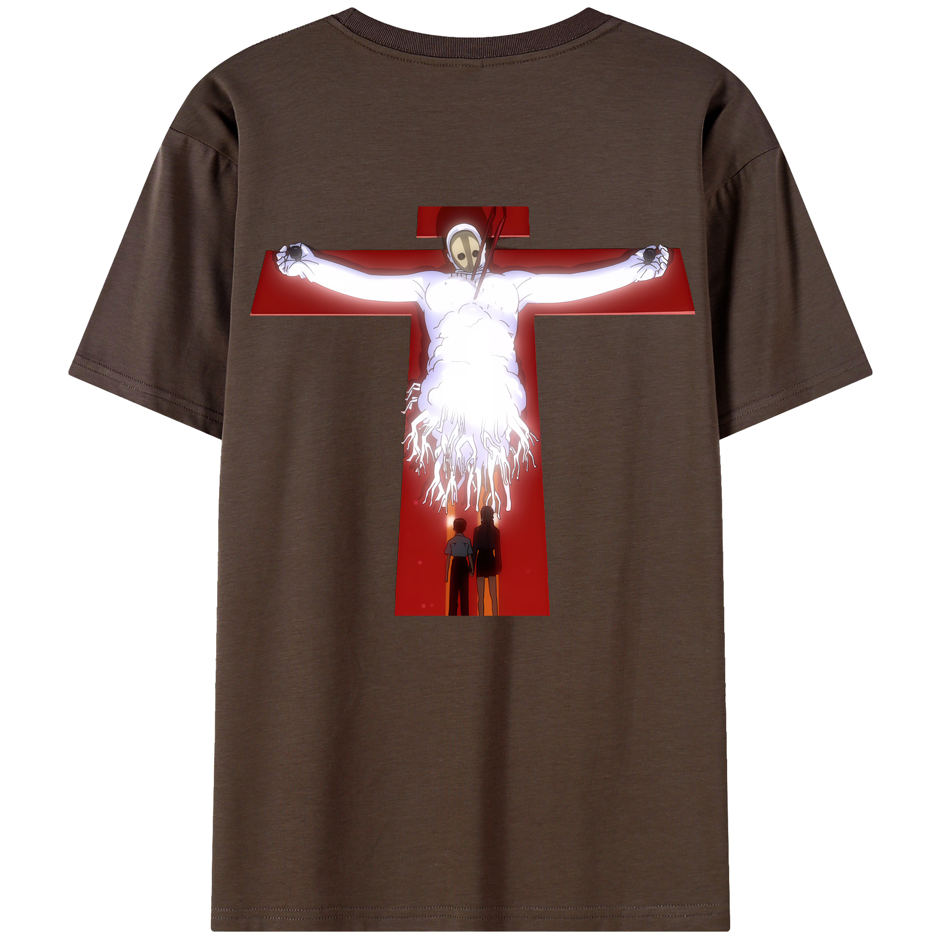 （画像用） EVA 新世紀エヴァンゲリオン 綿100％半袖Tシャツ（背面プリント）