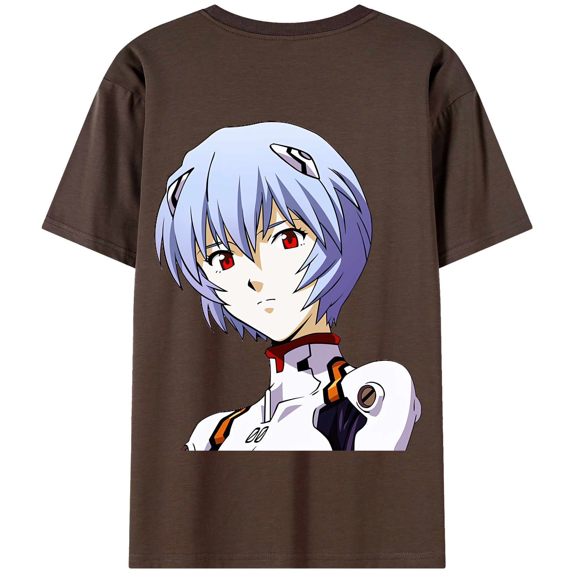 （画像用） EVA 新世紀エヴァンゲリオン 綿100％半袖Tシャツ（背面プリント）