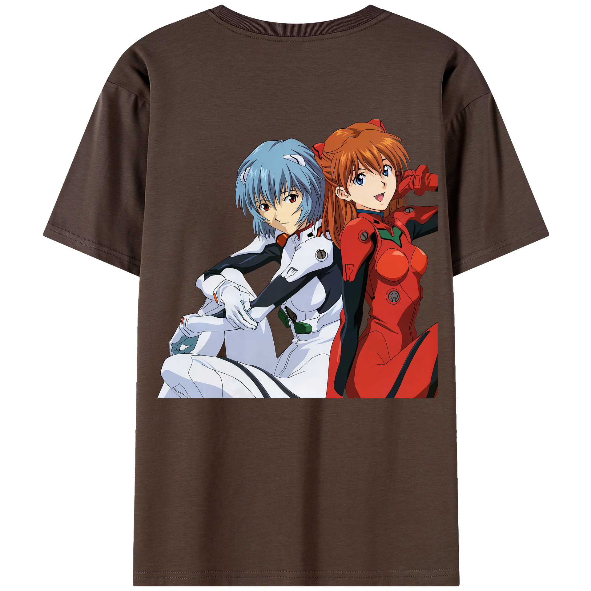 （画像用） EVA 新世紀エヴァンゲリオン 綿100％半袖Tシャツ（背面プリント）