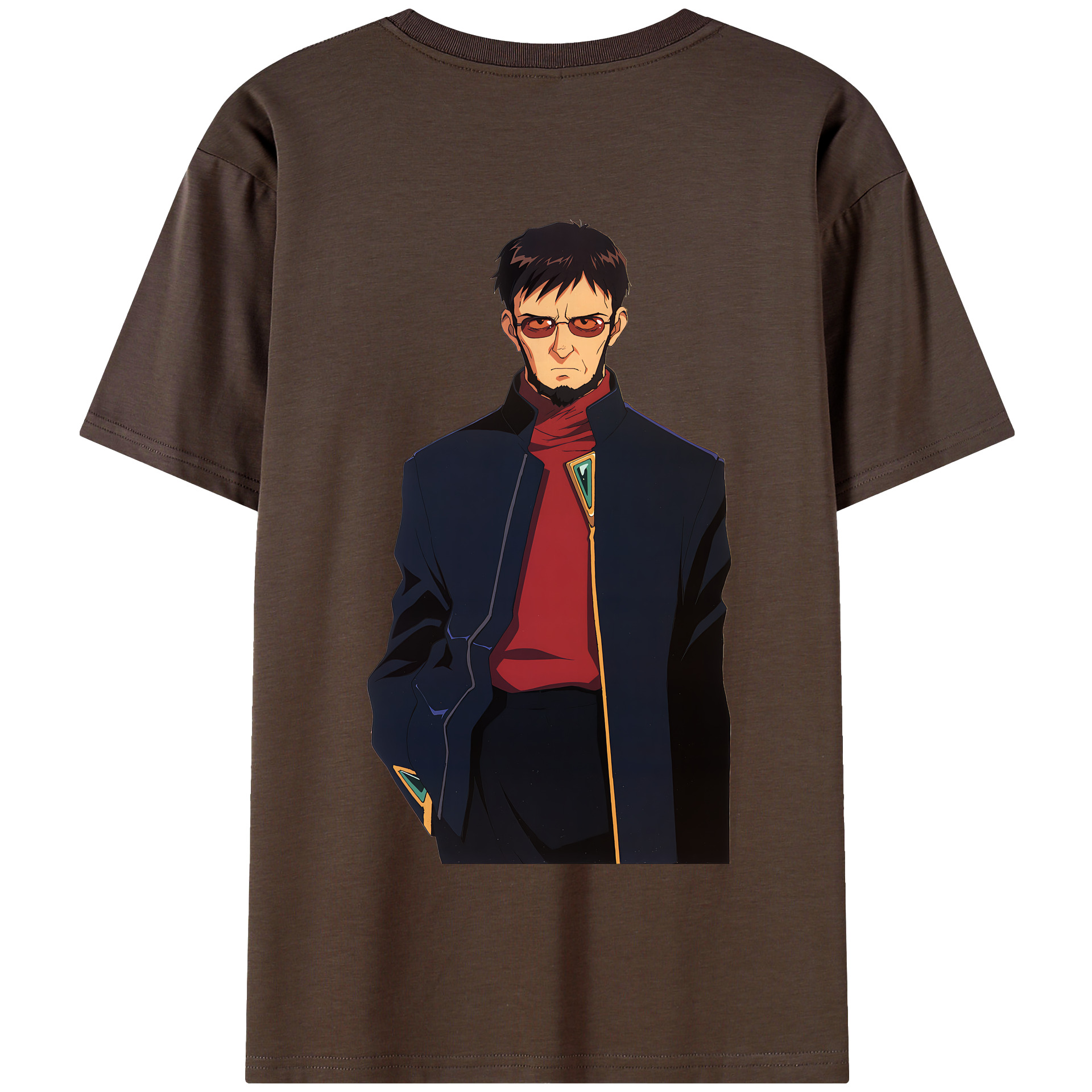 （画像用） EVA 新世紀エヴァンゲリオン 綿100％半袖Tシャツ（背面プリント）