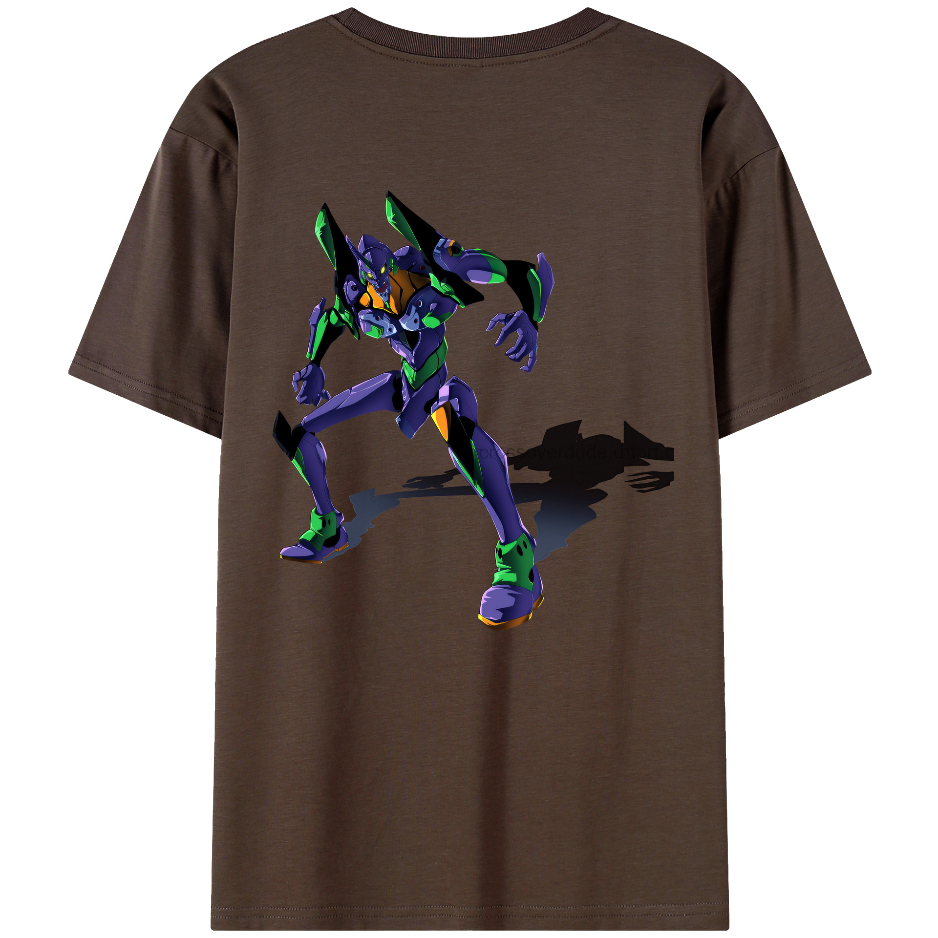 （画像用） EVA 新世紀エヴァンゲリオン 綿100％半袖Tシャツ（背面プリント）