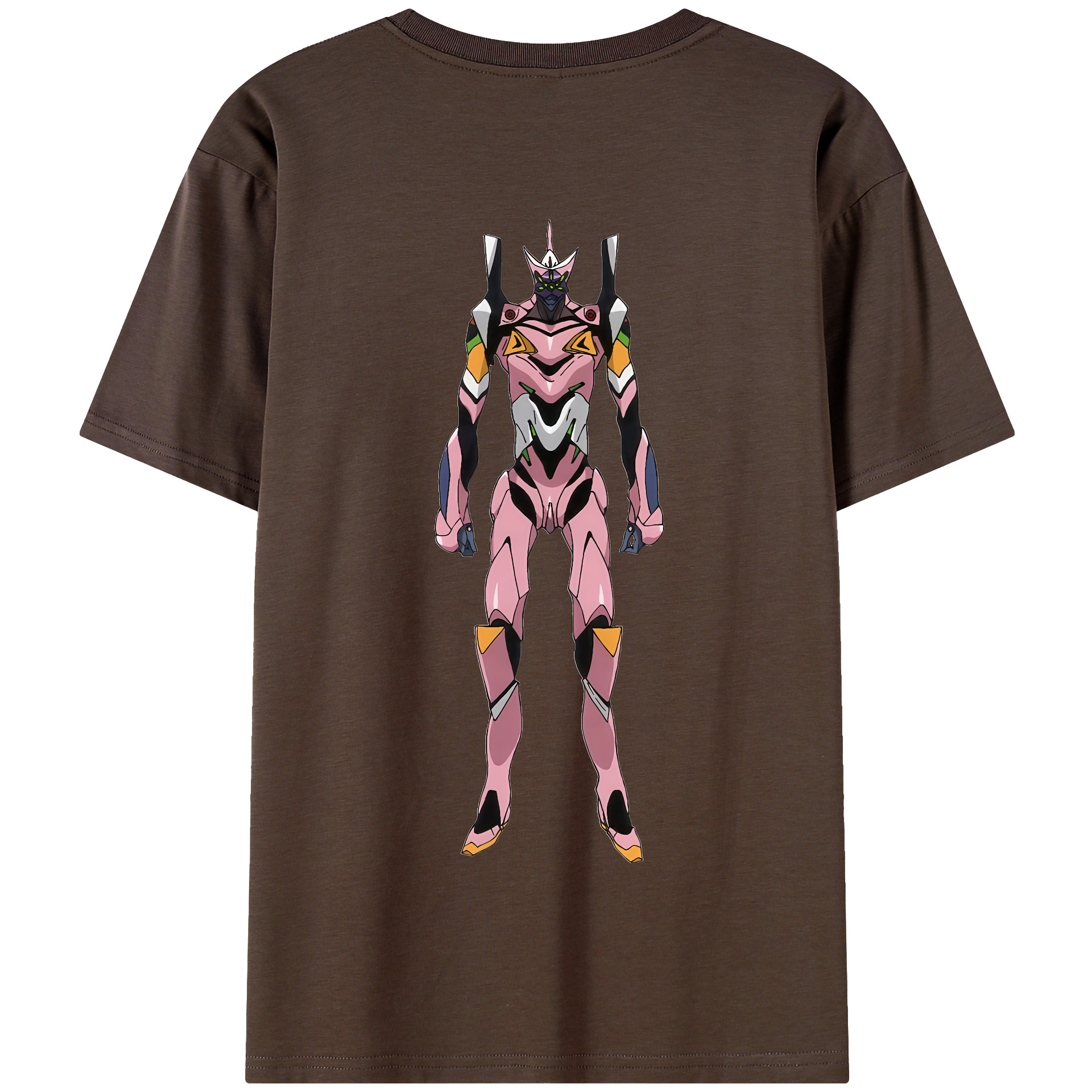 （画像用） EVA 新世紀エヴァンゲリオン 綿100％半袖Tシャツ（背面プリント）