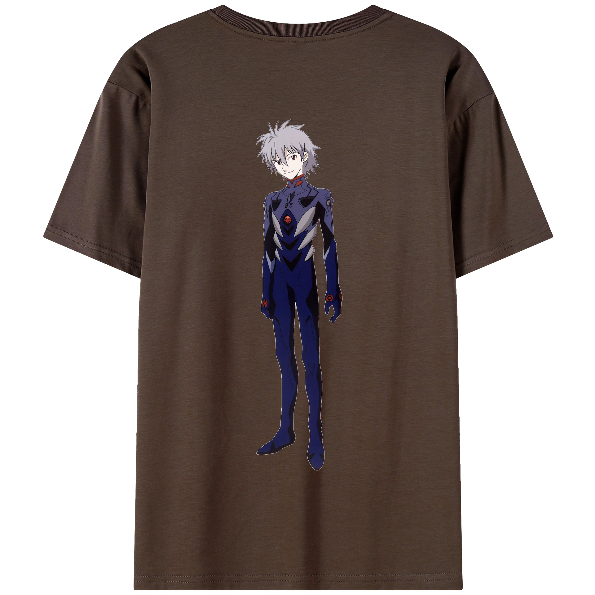 （画像用） EVA 新世紀エヴァンゲリオン 綿100％半袖Tシャツ（背面プリント）