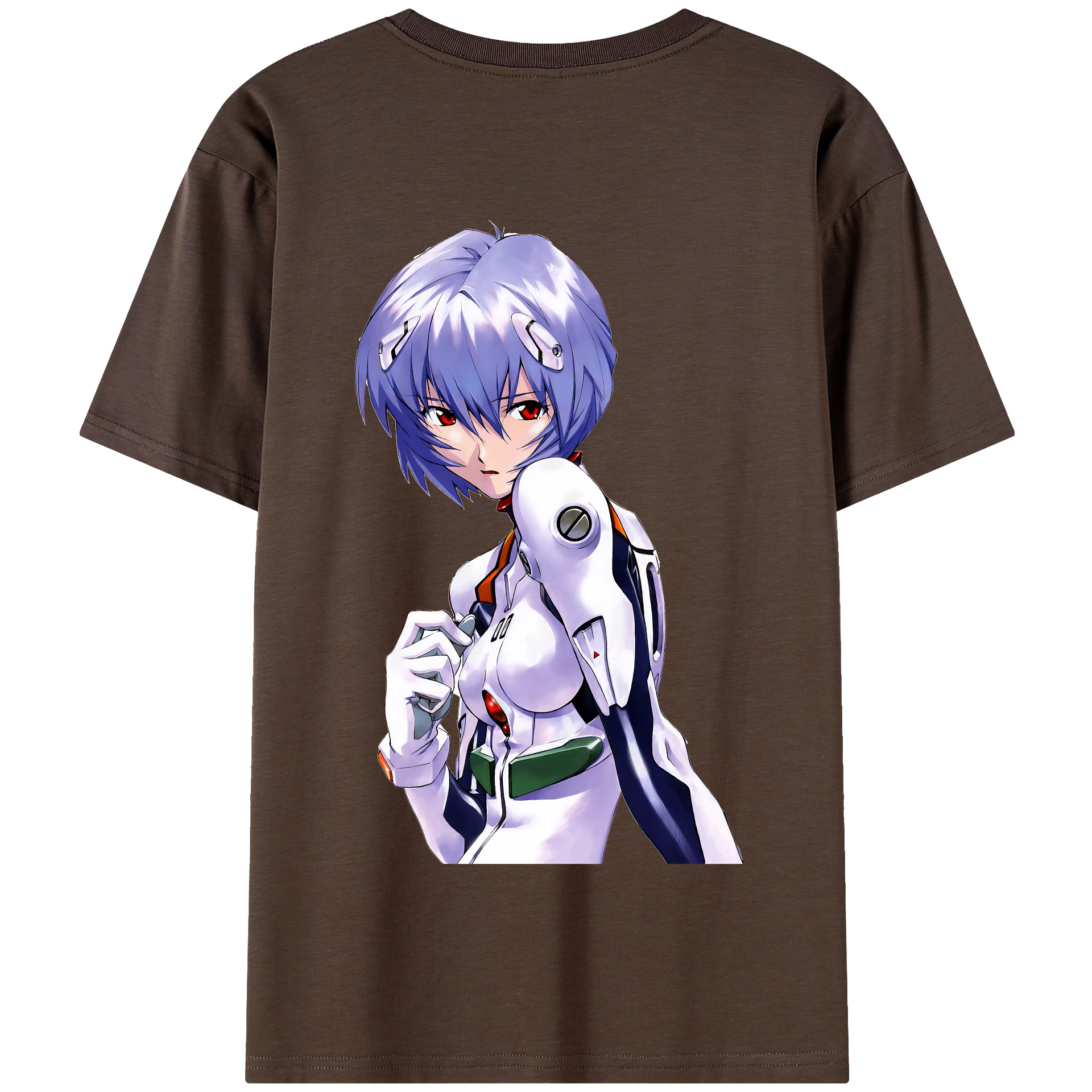 （画像用） EVA 新世紀エヴァンゲリオン 綿100％半袖Tシャツ（背面プリント）