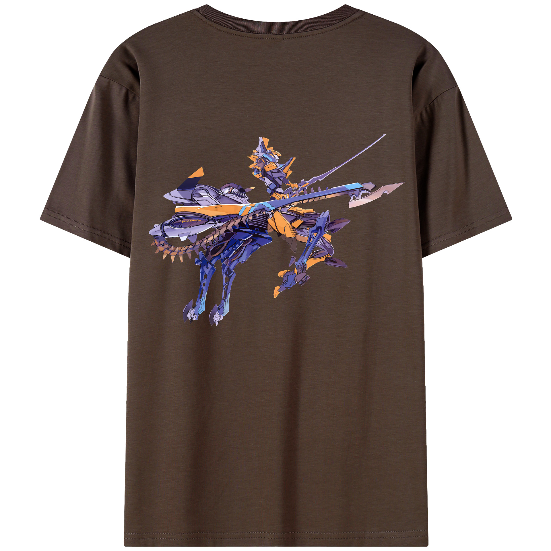 （画像用） EVA 新世紀エヴァンゲリオン 綿100％半袖Tシャツ（背面プリント）