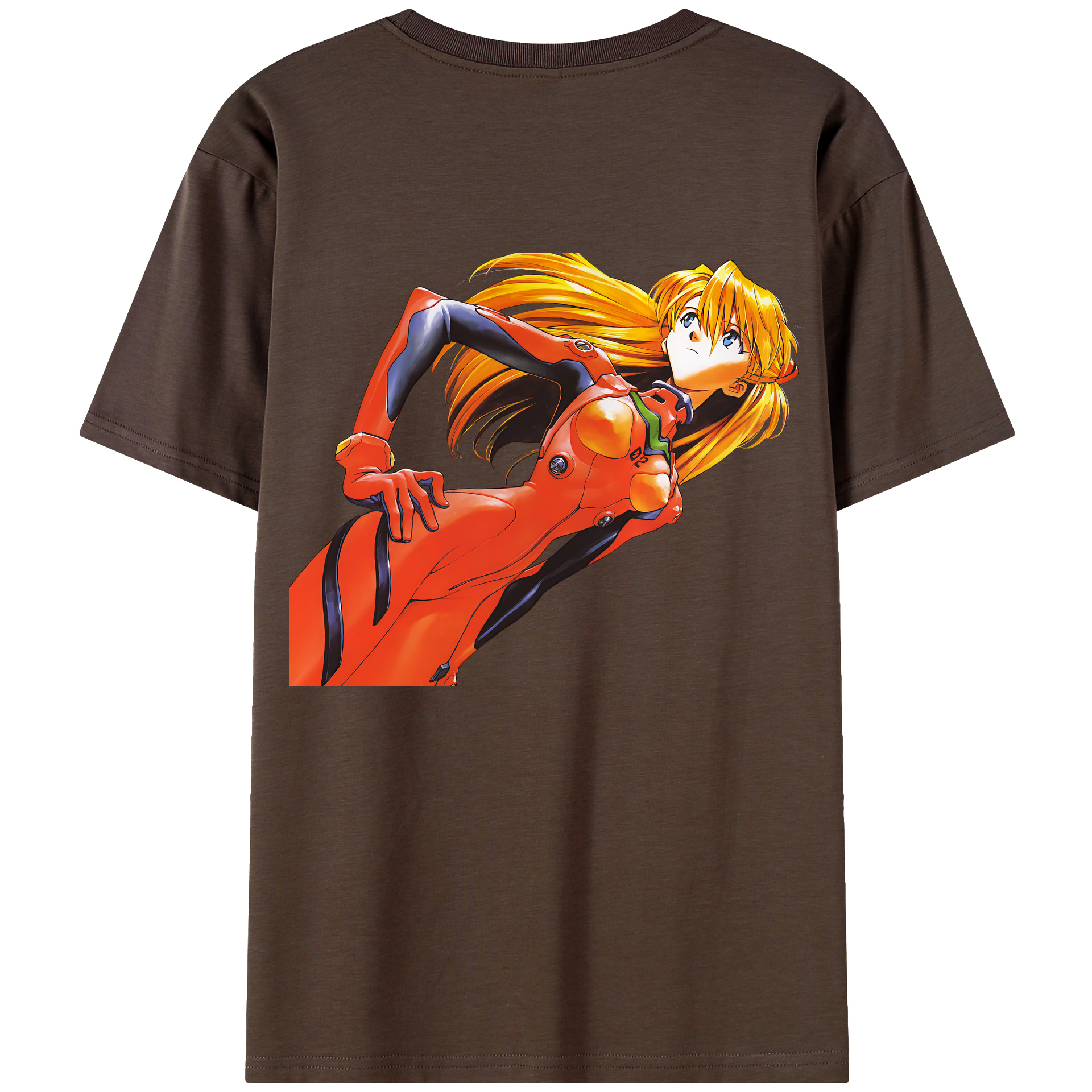 （画像用） EVA 新世紀エヴァンゲリオン 綿100％半袖Tシャツ（背面プリント）