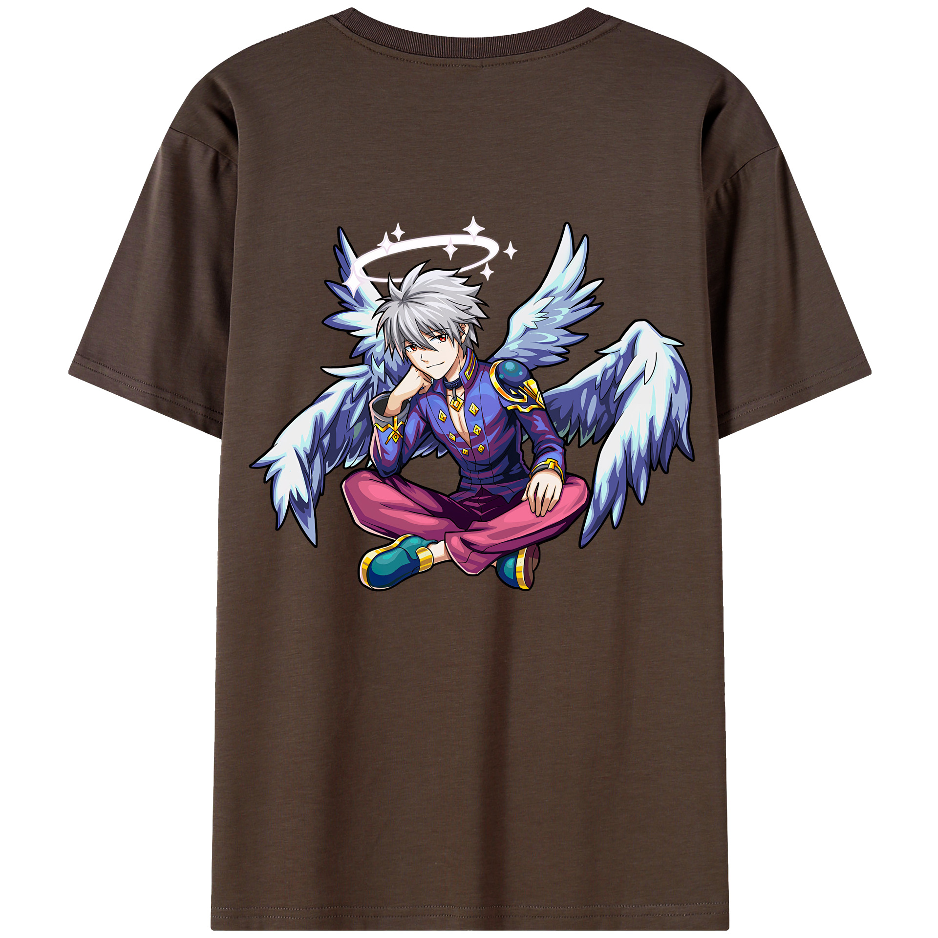 （画像用） EVA 新世紀エヴァンゲリオン 綿100％半袖Tシャツ（背面プリント）