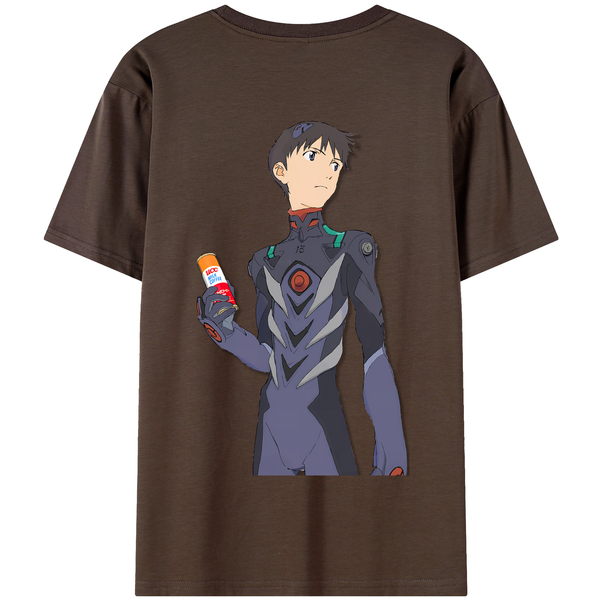 （画像用） EVA 新世紀エヴァンゲリオン 綿100％半袖Tシャツ（背面プリント）
