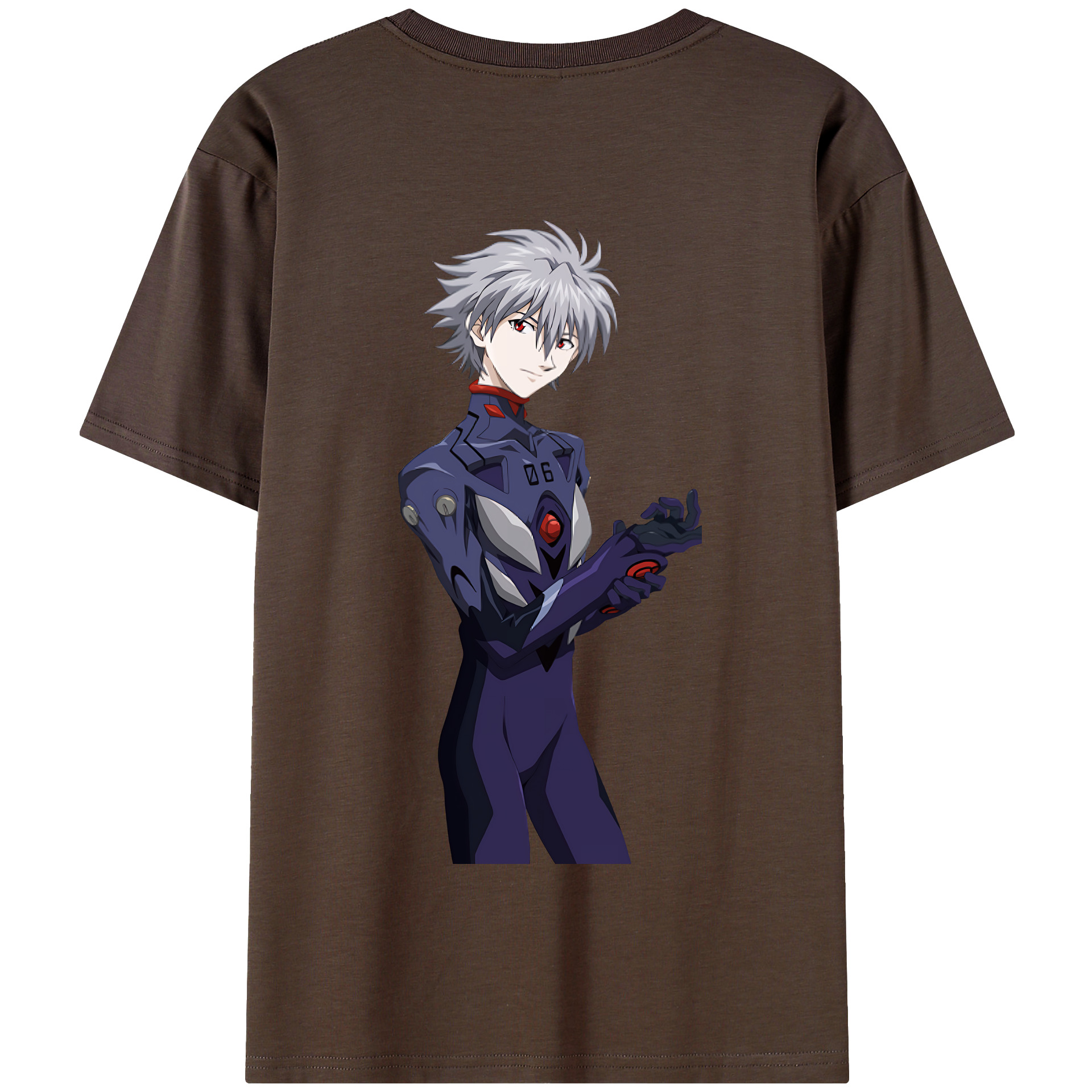 （画像用） EVA 新世紀エヴァンゲリオン 綿100％半袖Tシャツ（背面プリント）