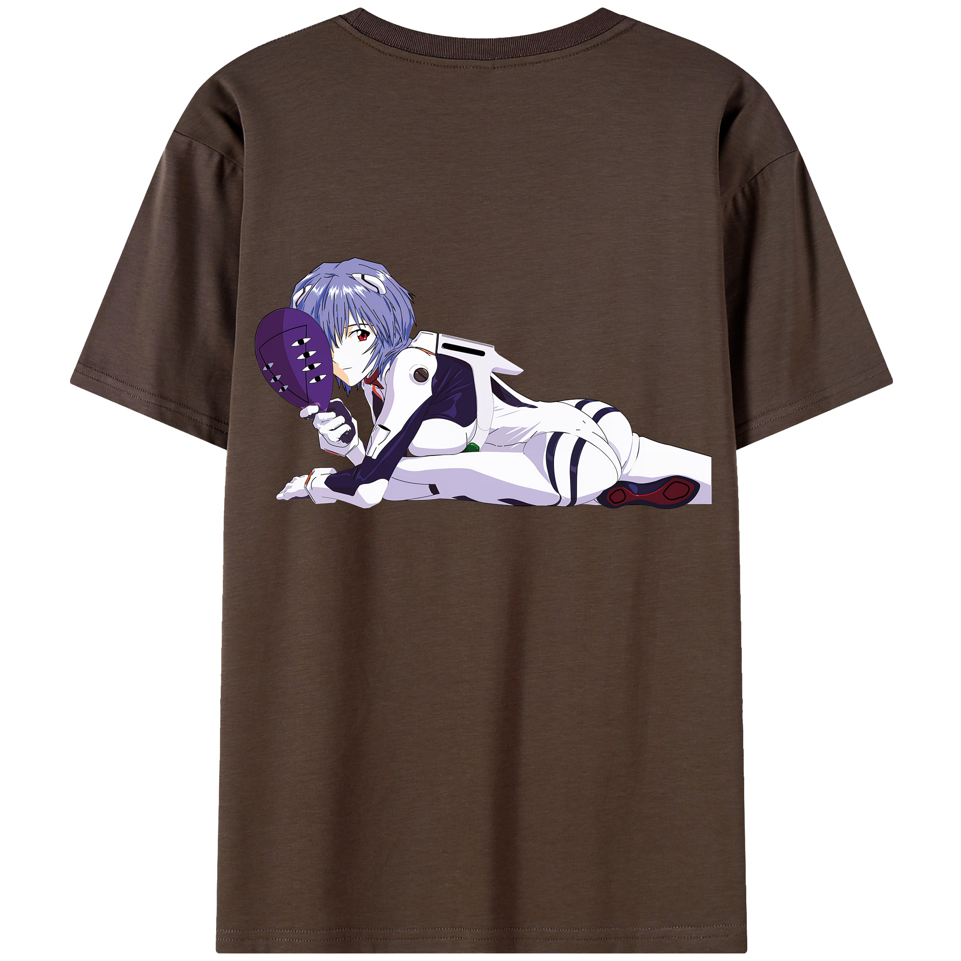 （画像用） EVA 新世紀エヴァンゲリオン 綿100％半袖Tシャツ（背面プリント）