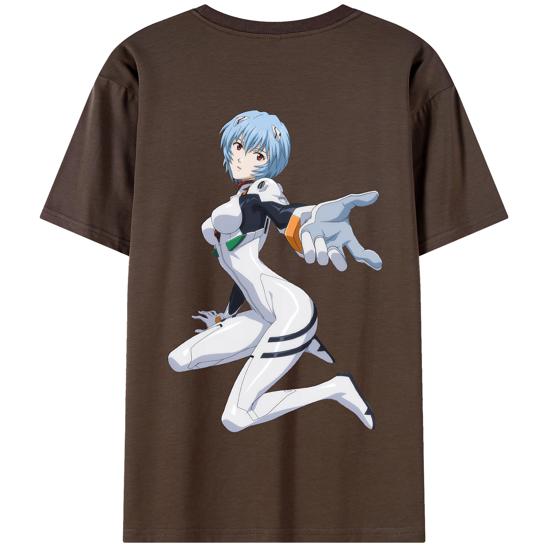（画像用） EVA 新世紀エヴァンゲリオン 綿100％半袖Tシャツ（背面プリント）
