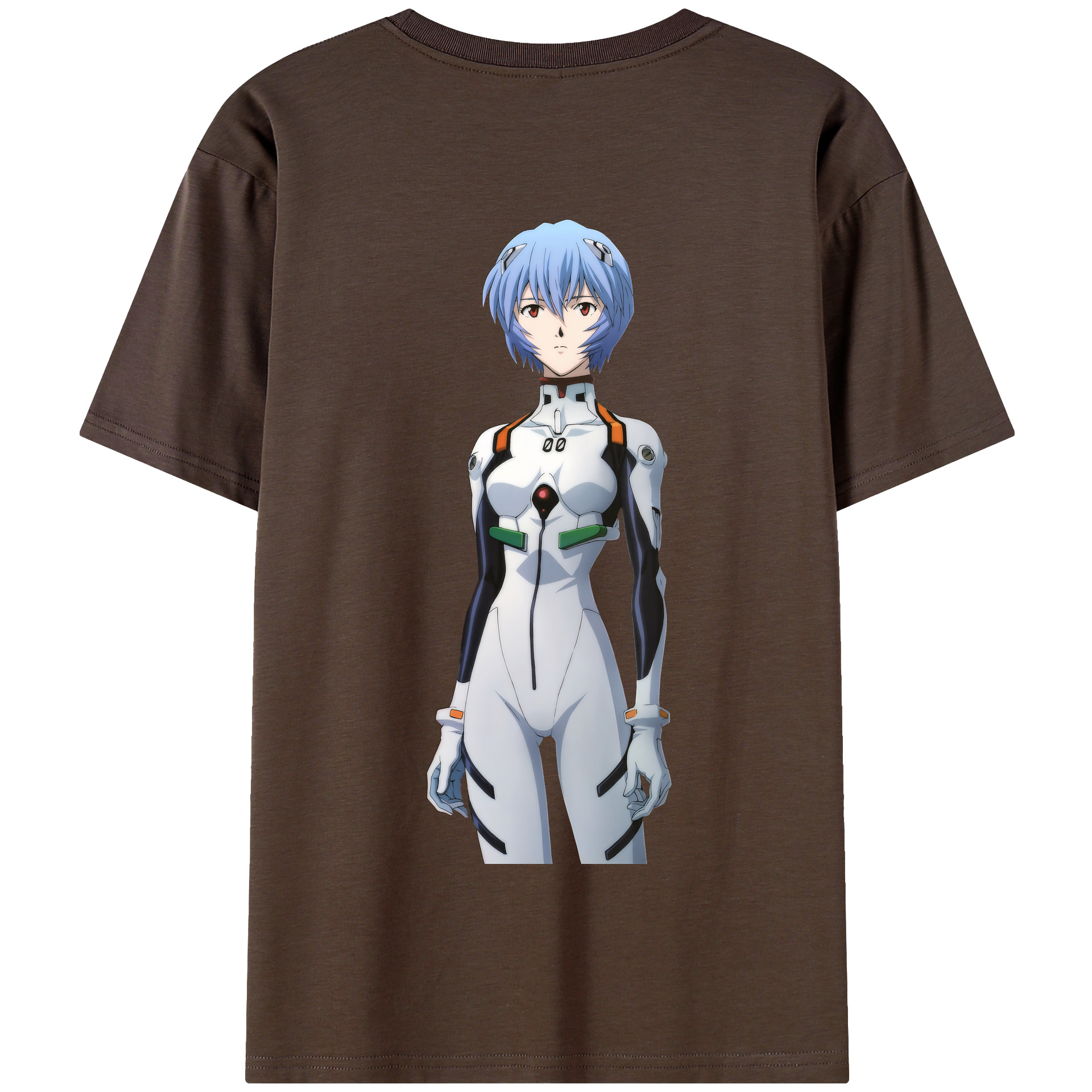 （画像用） EVA 新世紀エヴァンゲリオン 綿100％半袖Tシャツ（背面プリント）