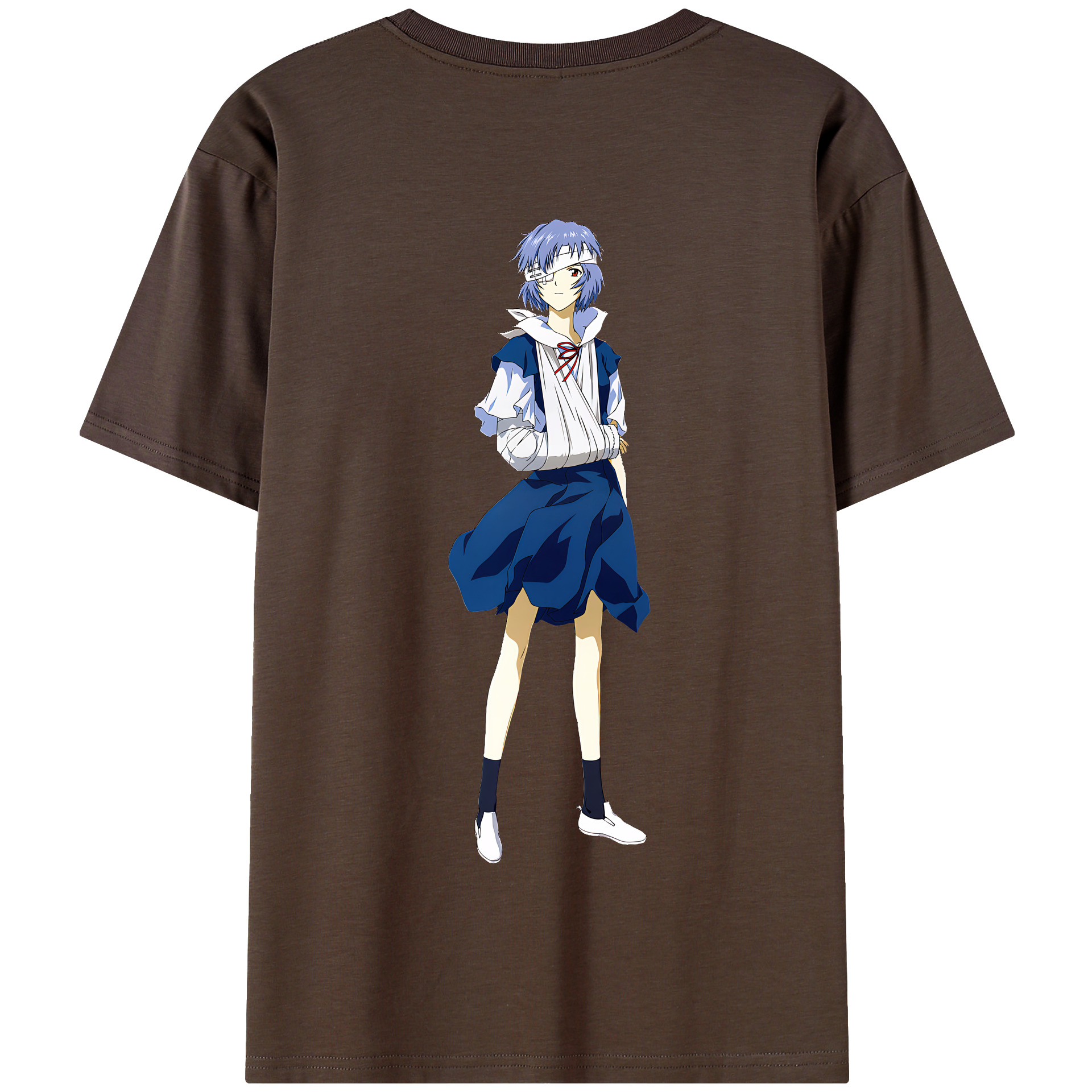 （画像用） EVA 新世紀エヴァンゲリオン 綿100％半袖Tシャツ（背面プリント）