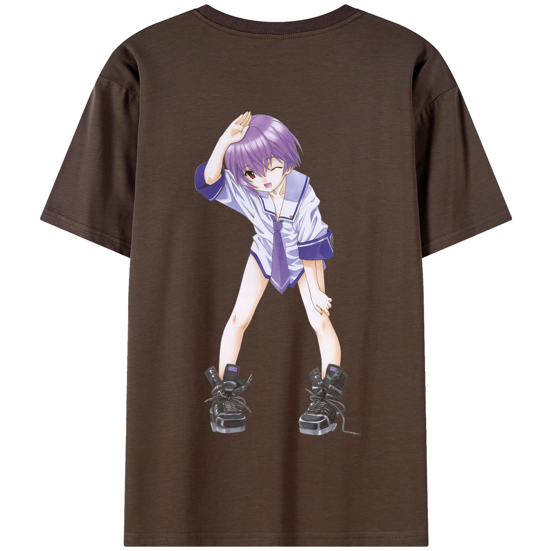 （画像用） EVA 新世紀エヴァンゲリオン 綿100％半袖Tシャツ（背面プリント）