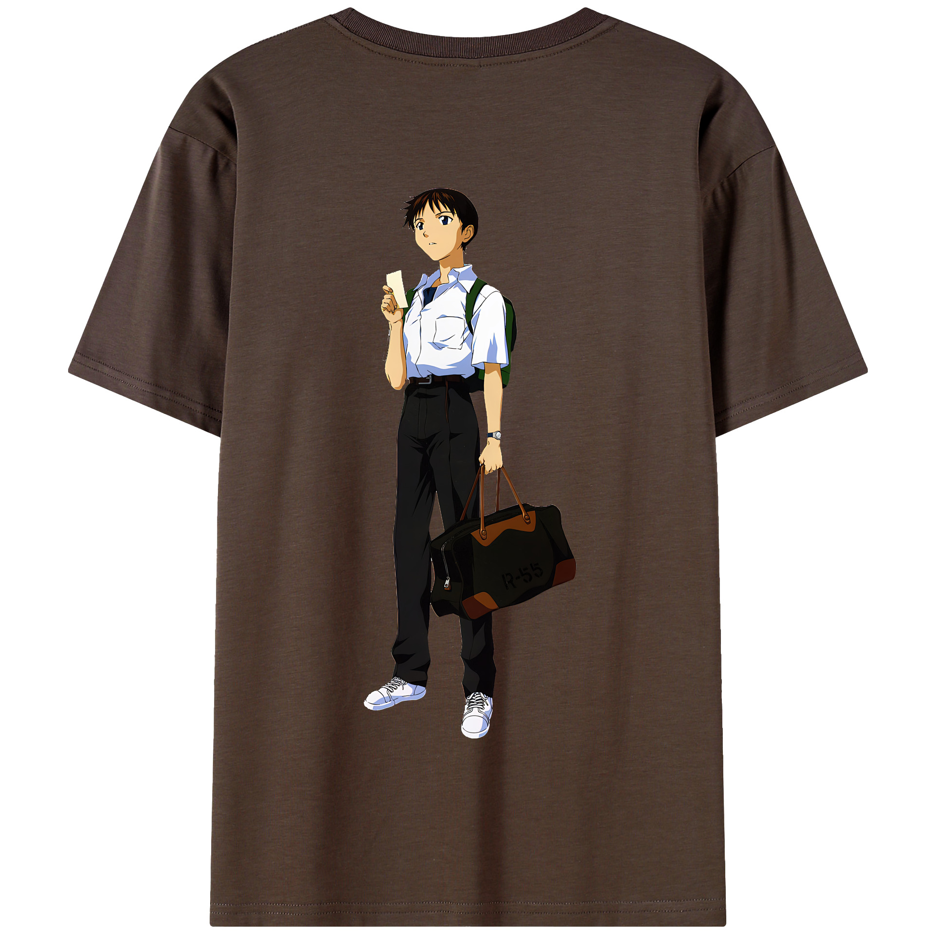 （画像用） EVA 新世紀エヴァンゲリオン 綿100％半袖Tシャツ（背面プリント）