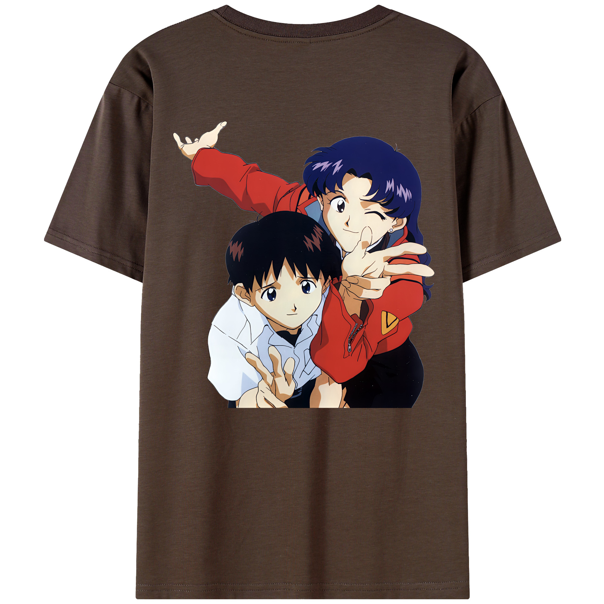 （画像用） EVA 新世紀エヴァンゲリオン 綿100％半袖Tシャツ（背面プリント）
