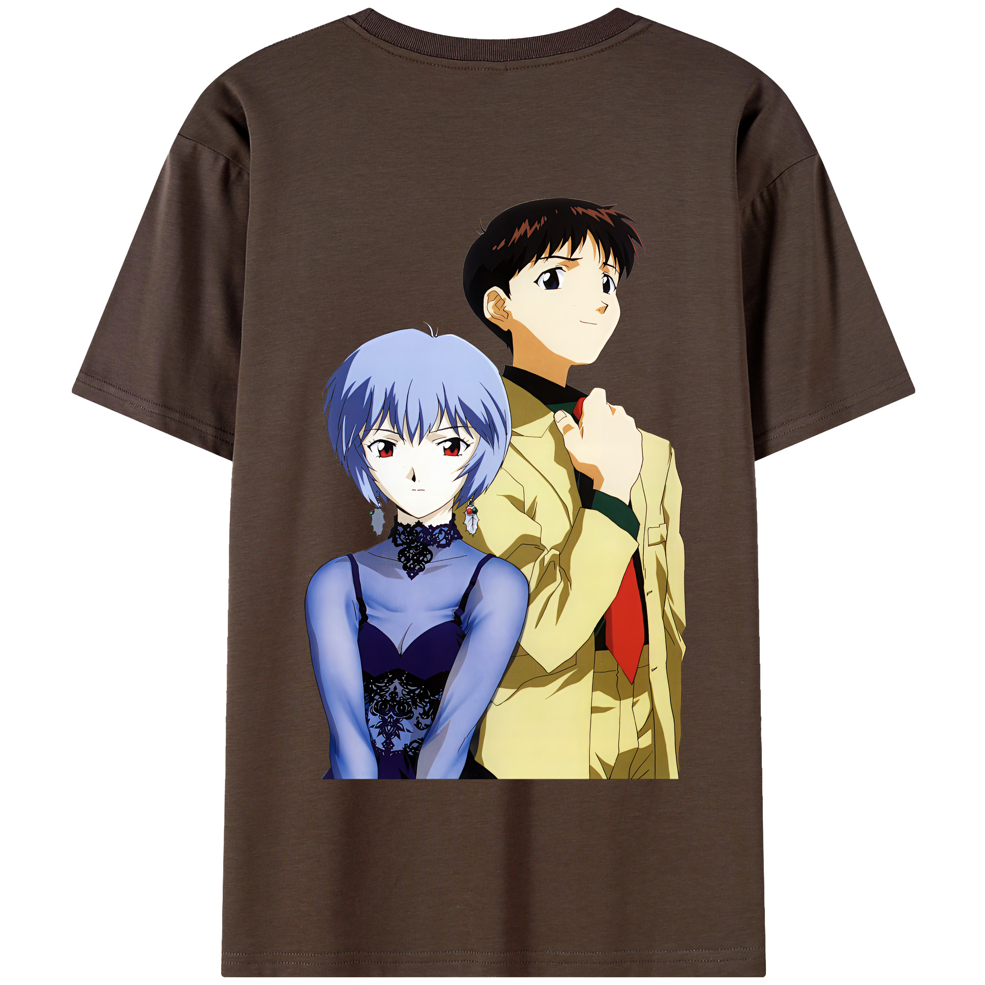 （画像用） EVA 新世紀エヴァンゲリオン 綿100％半袖Tシャツ（背面プリント）