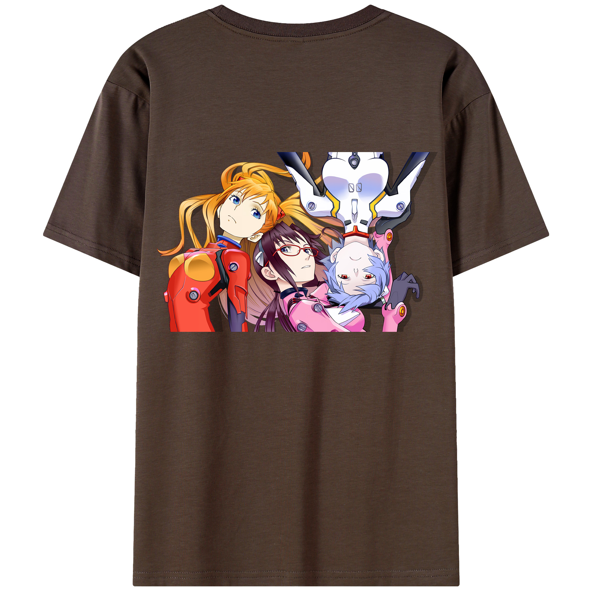 （画像用） EVA 新世紀エヴァンゲリオン 綿100％半袖Tシャツ（背面プリント）