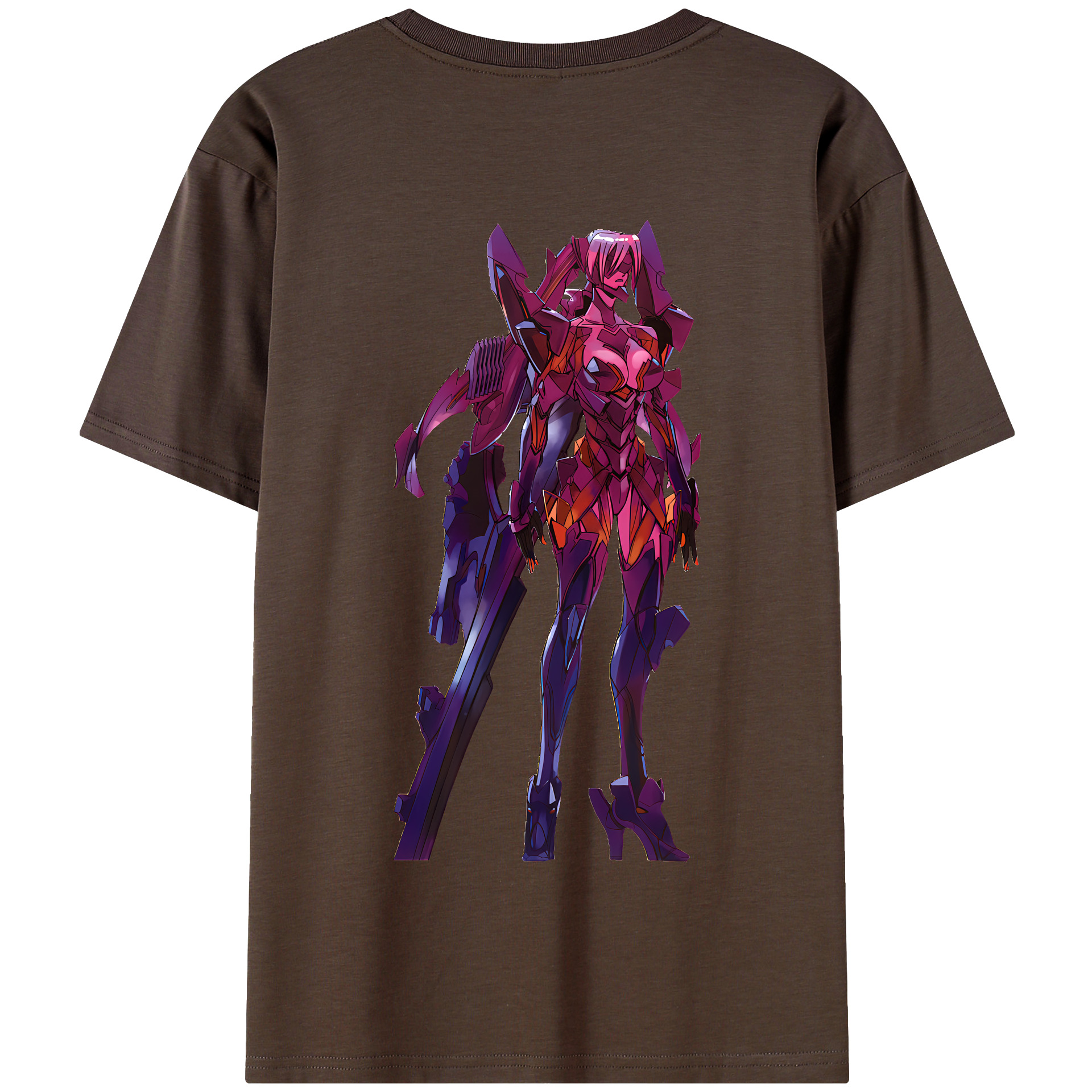 （画像用） EVA 新世紀エヴァンゲリオン 綿100％半袖Tシャツ（背面プリント）
