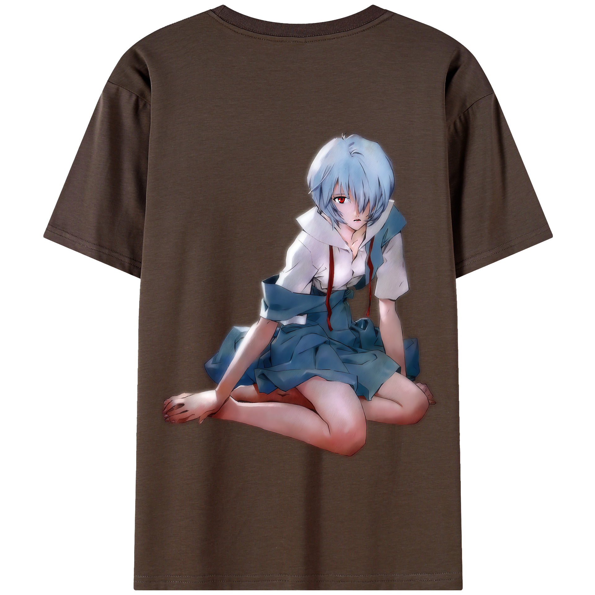 （画像用） EVA 新世紀エヴァンゲリオン 綿100％半袖Tシャツ（背面プリント）