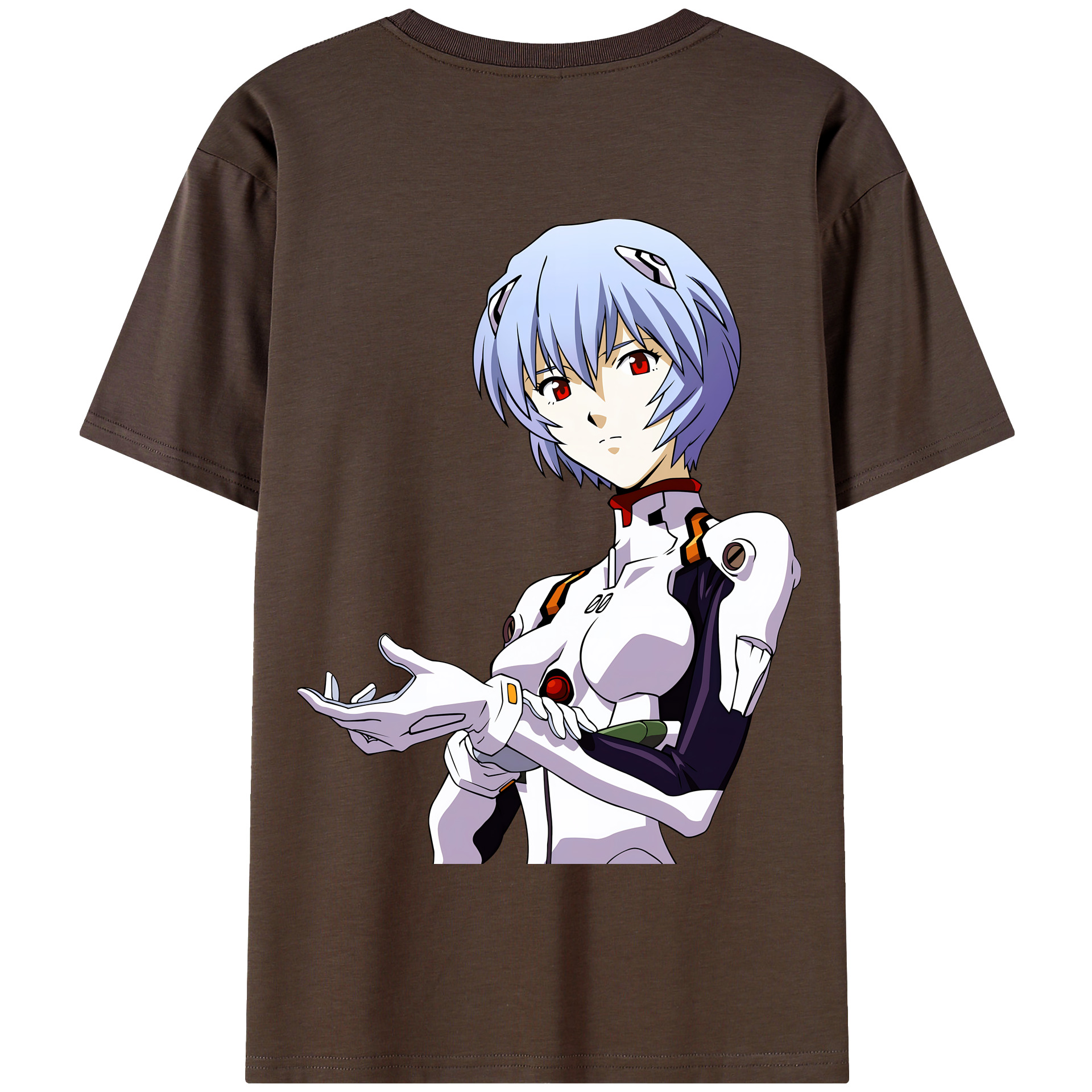 （画像用） EVA 新世紀エヴァンゲリオン 綿100％半袖Tシャツ（背面プリント）
