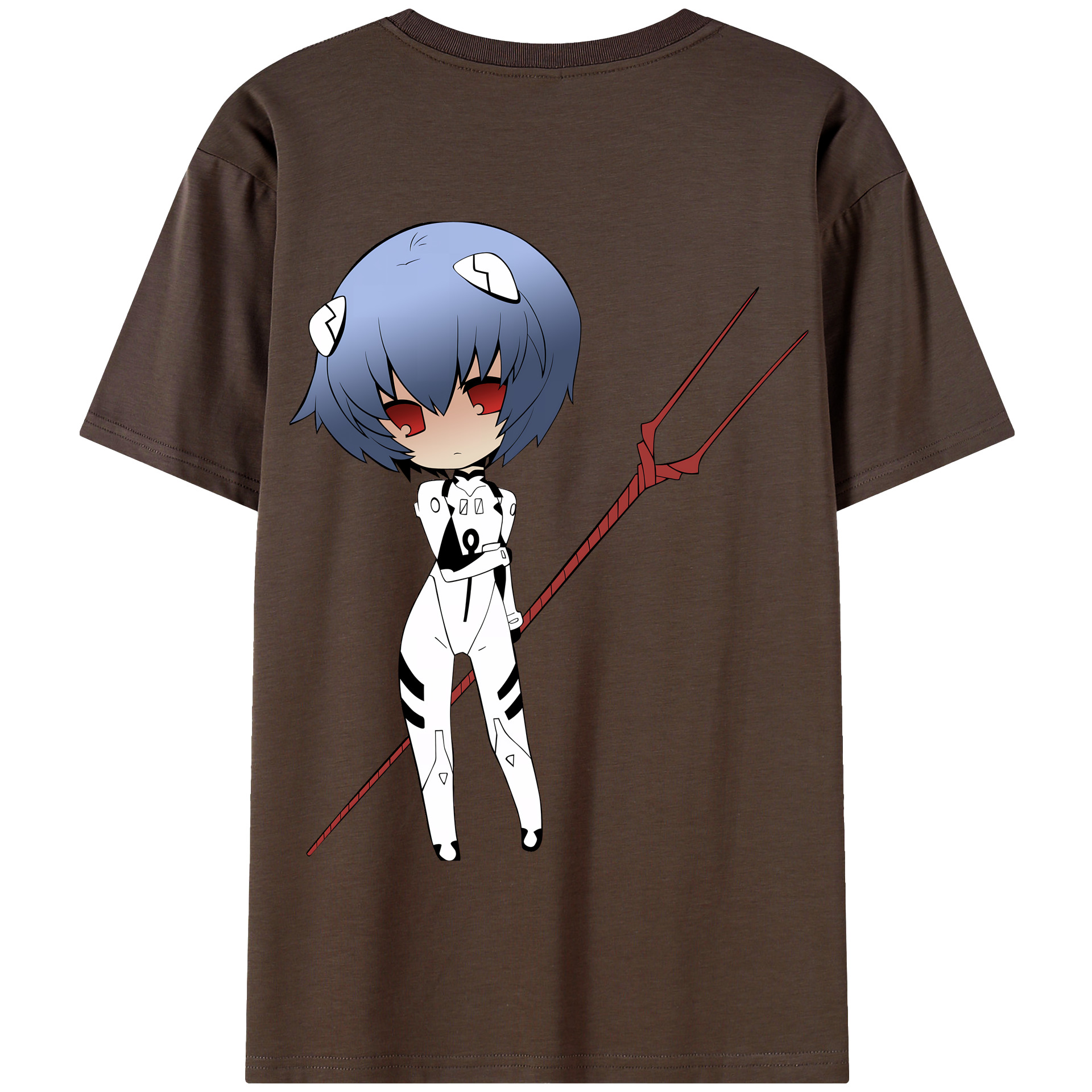 （画像用） EVA 新世紀エヴァンゲリオン 綿100％半袖Tシャツ（背面プリント）