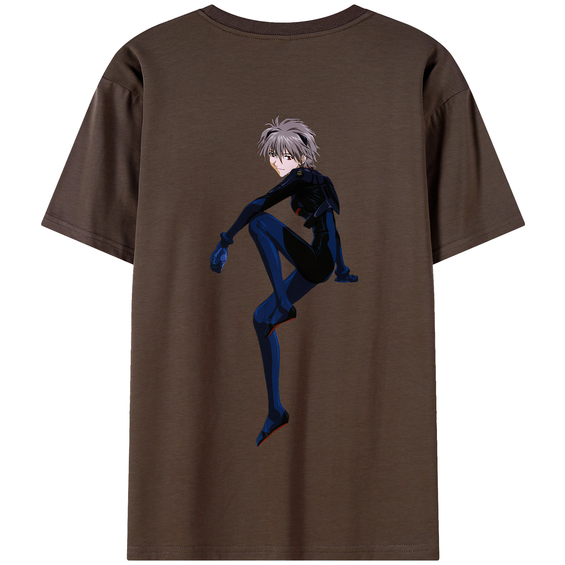 （画像用） EVA 新世紀エヴァンゲリオン 綿100％半袖Tシャツ（背面プリント）