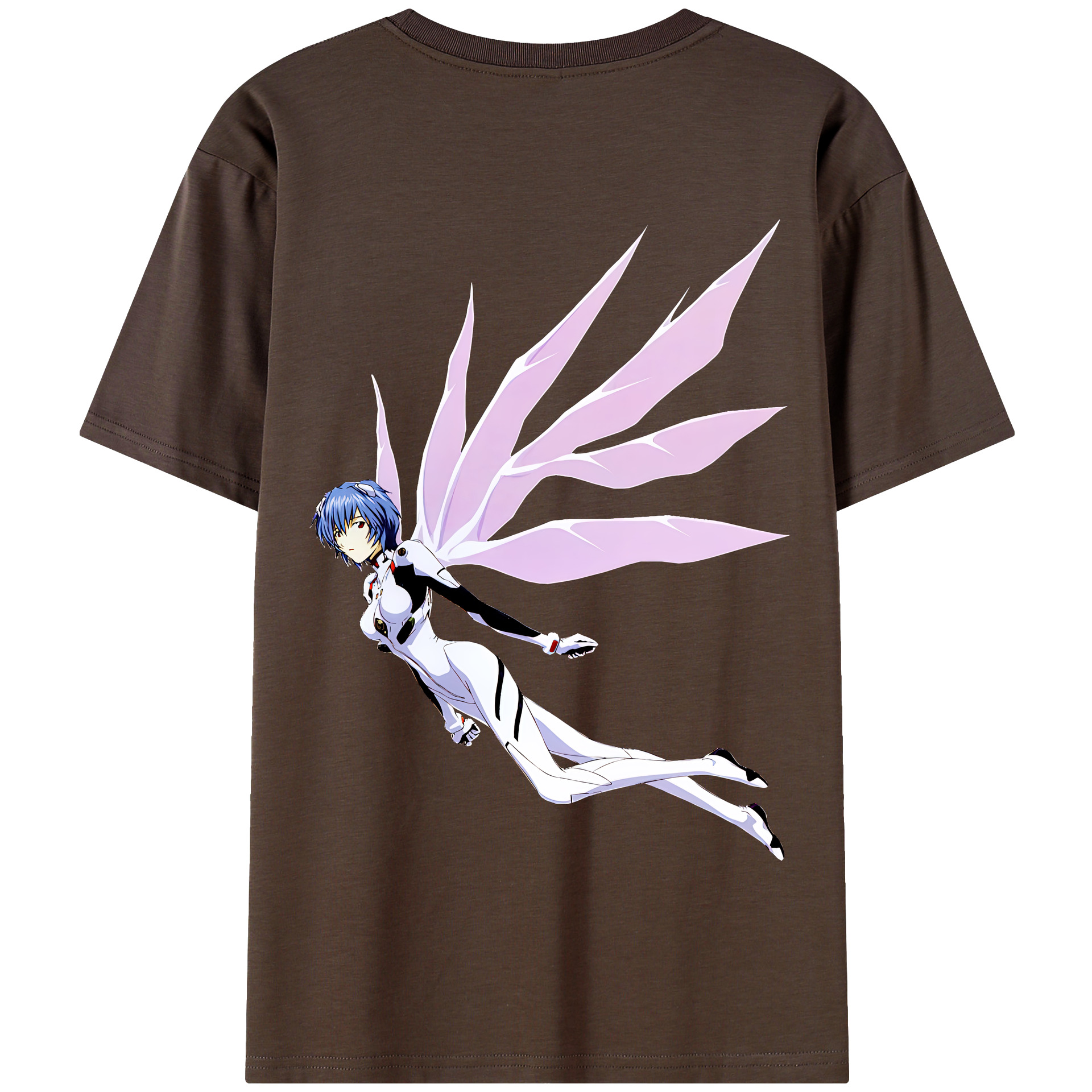 （画像用） EVA 新世紀エヴァンゲリオン 綿100％半袖Tシャツ（背面プリント）