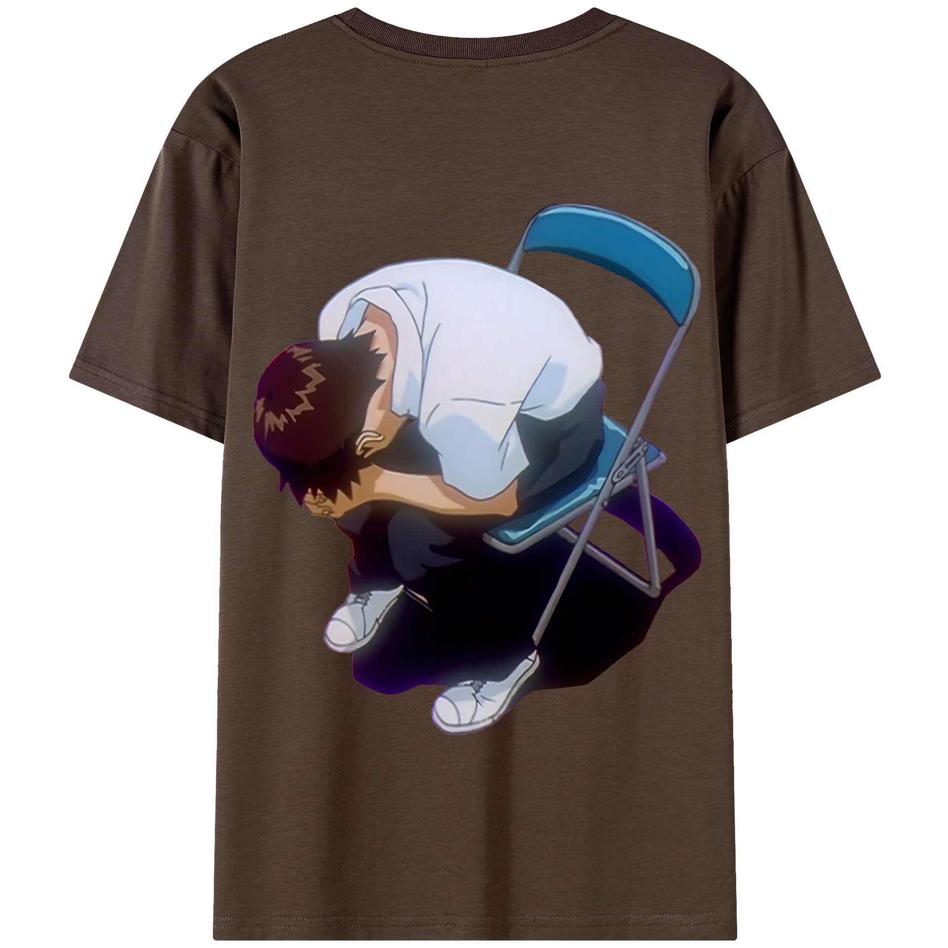 （画像用） EVA 新世紀エヴァンゲリオン 綿100％半袖Tシャツ（背面プリント）