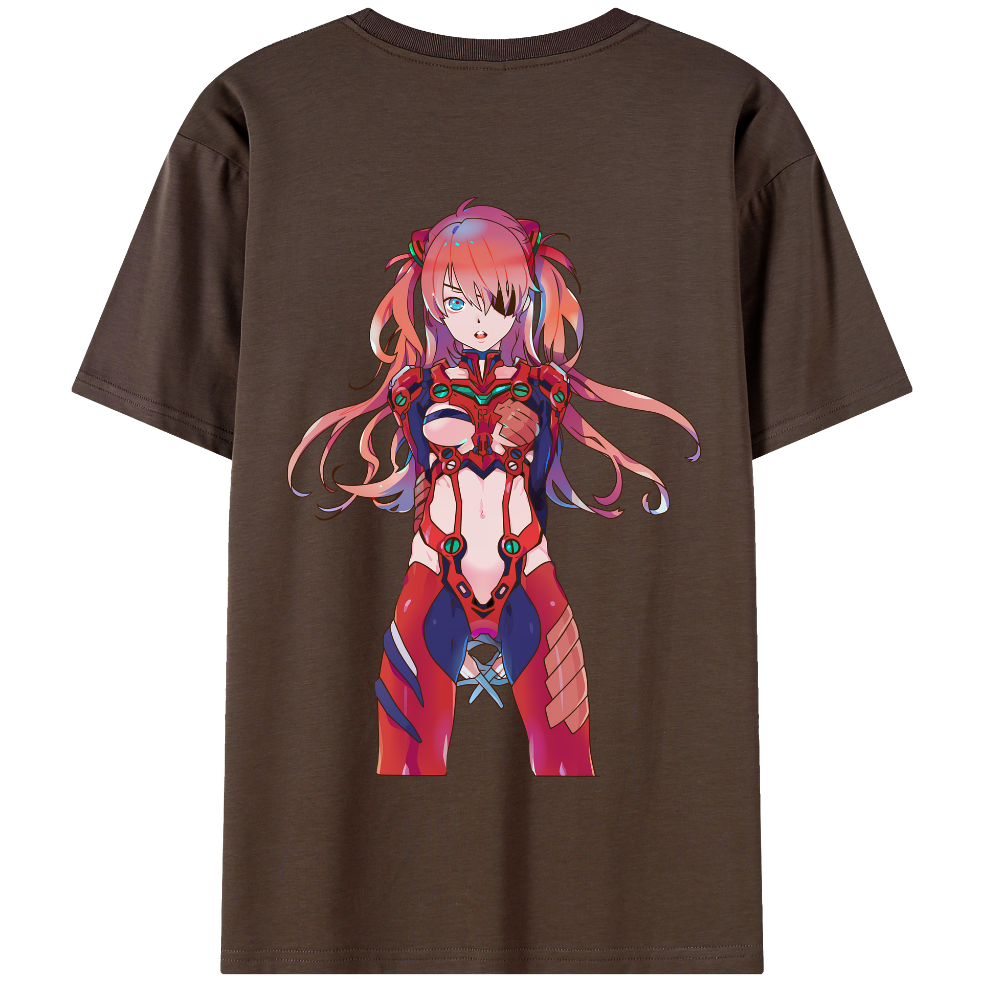 （画像用） EVA 新世紀エヴァンゲリオン 綿100％半袖Tシャツ（背面プリント）