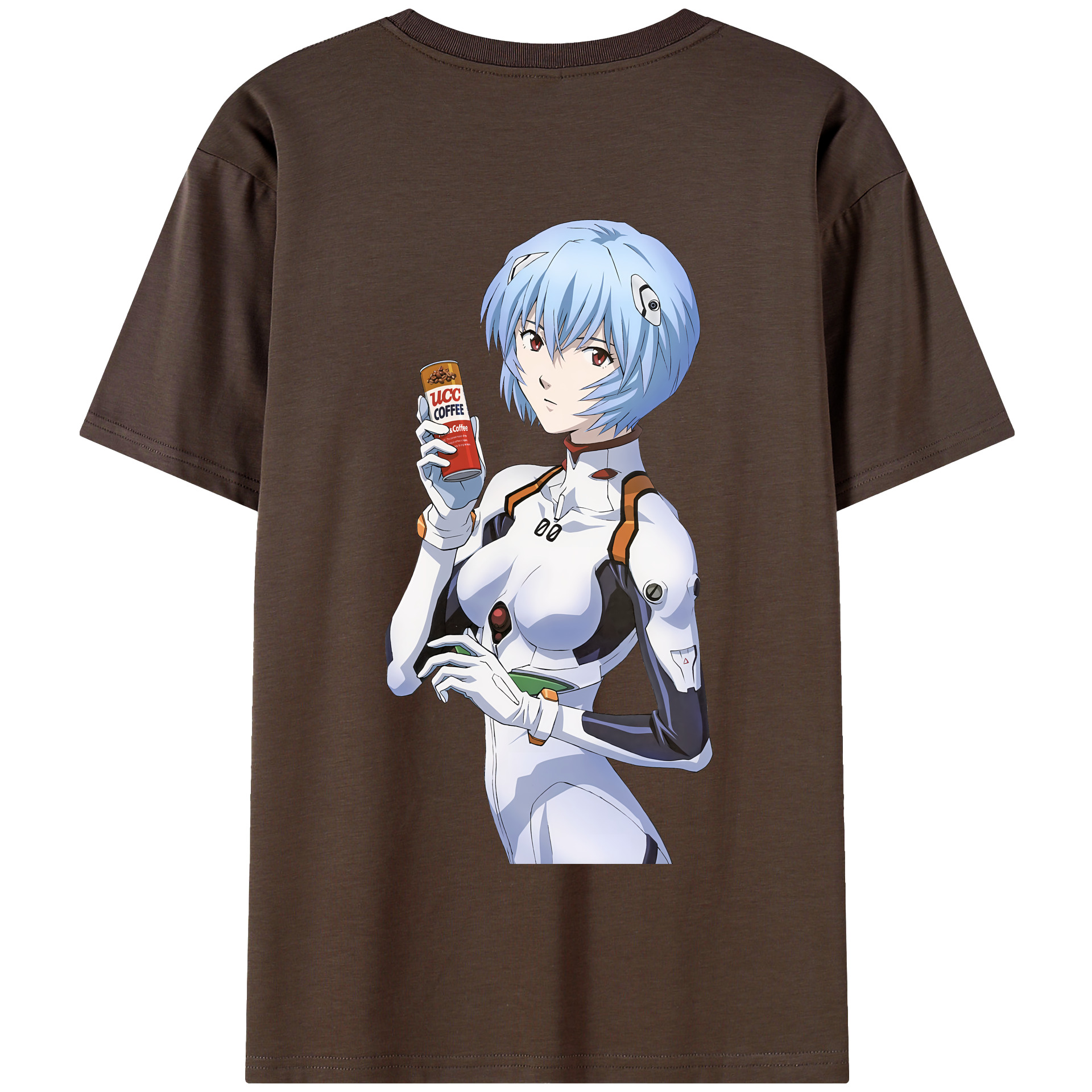 （画像用） EVA 新世紀エヴァンゲリオン 綿100％半袖Tシャツ（背面プリント）
