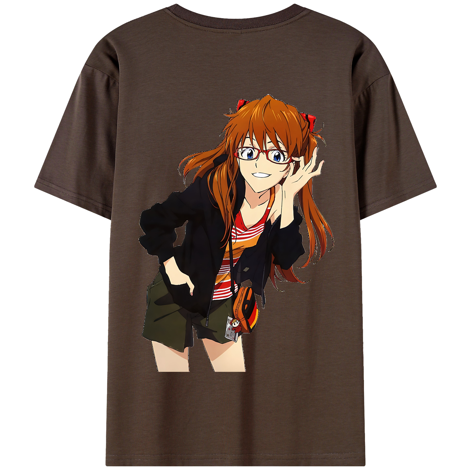 （画像用） EVA 新世紀エヴァンゲリオン 綿100％半袖Tシャツ（背面プリント）