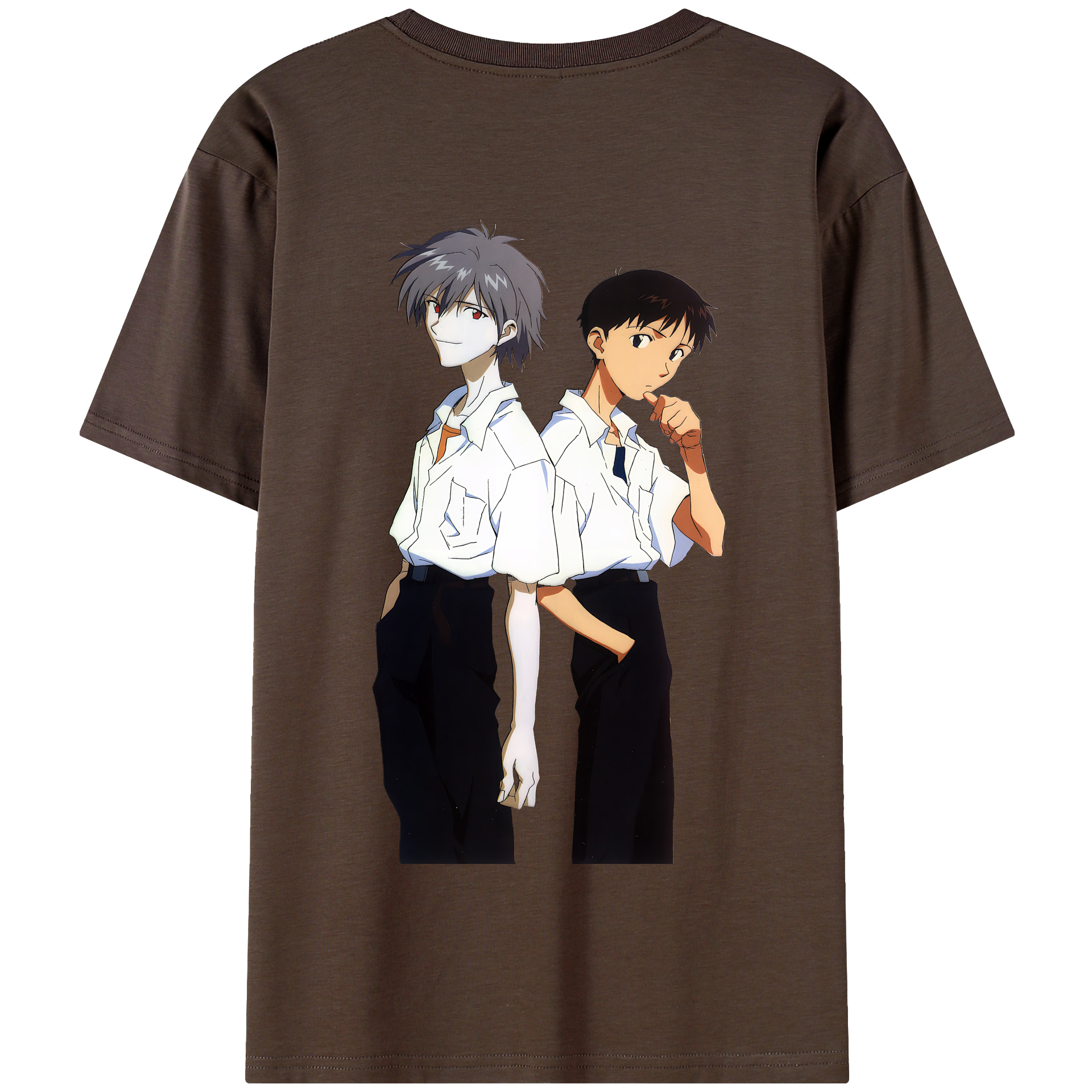 （画像用） EVA 新世紀エヴァンゲリオン 綿100％半袖Tシャツ（背面プリント）