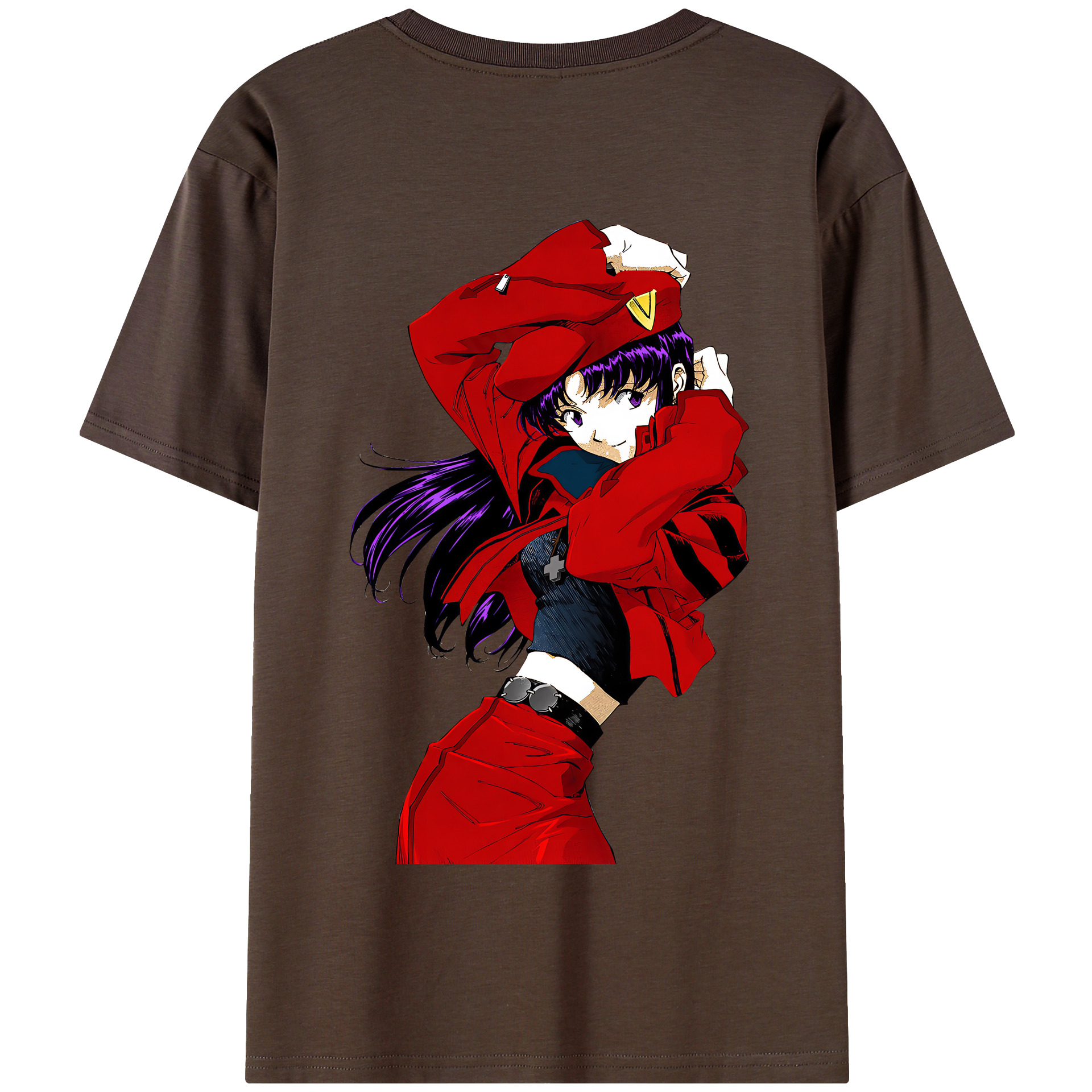 （画像用） EVA 新世紀エヴァンゲリオン 綿100％半袖Tシャツ（背面プリント）