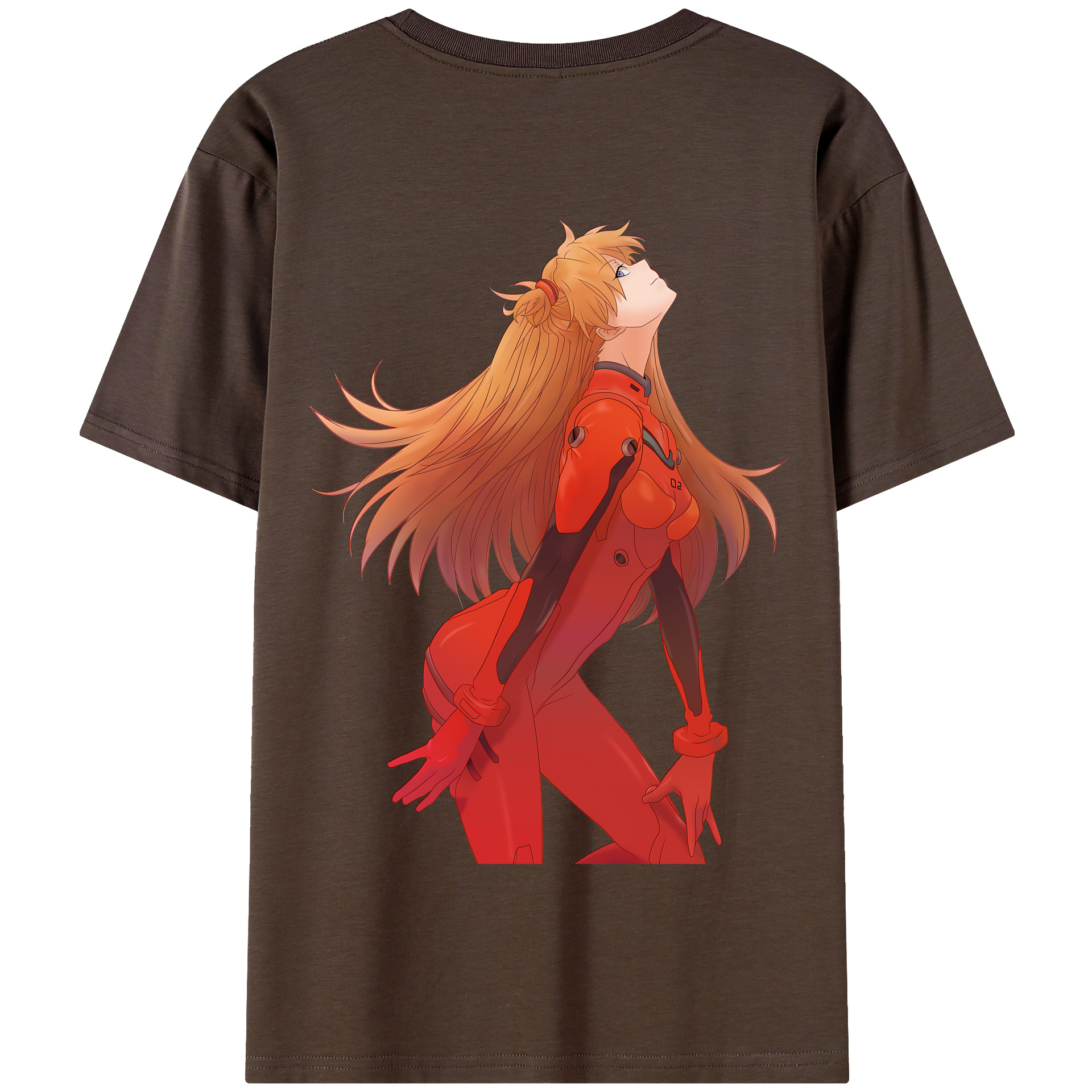 （画像用） EVA 新世紀エヴァンゲリオン 綿100％半袖Tシャツ（背面プリント）