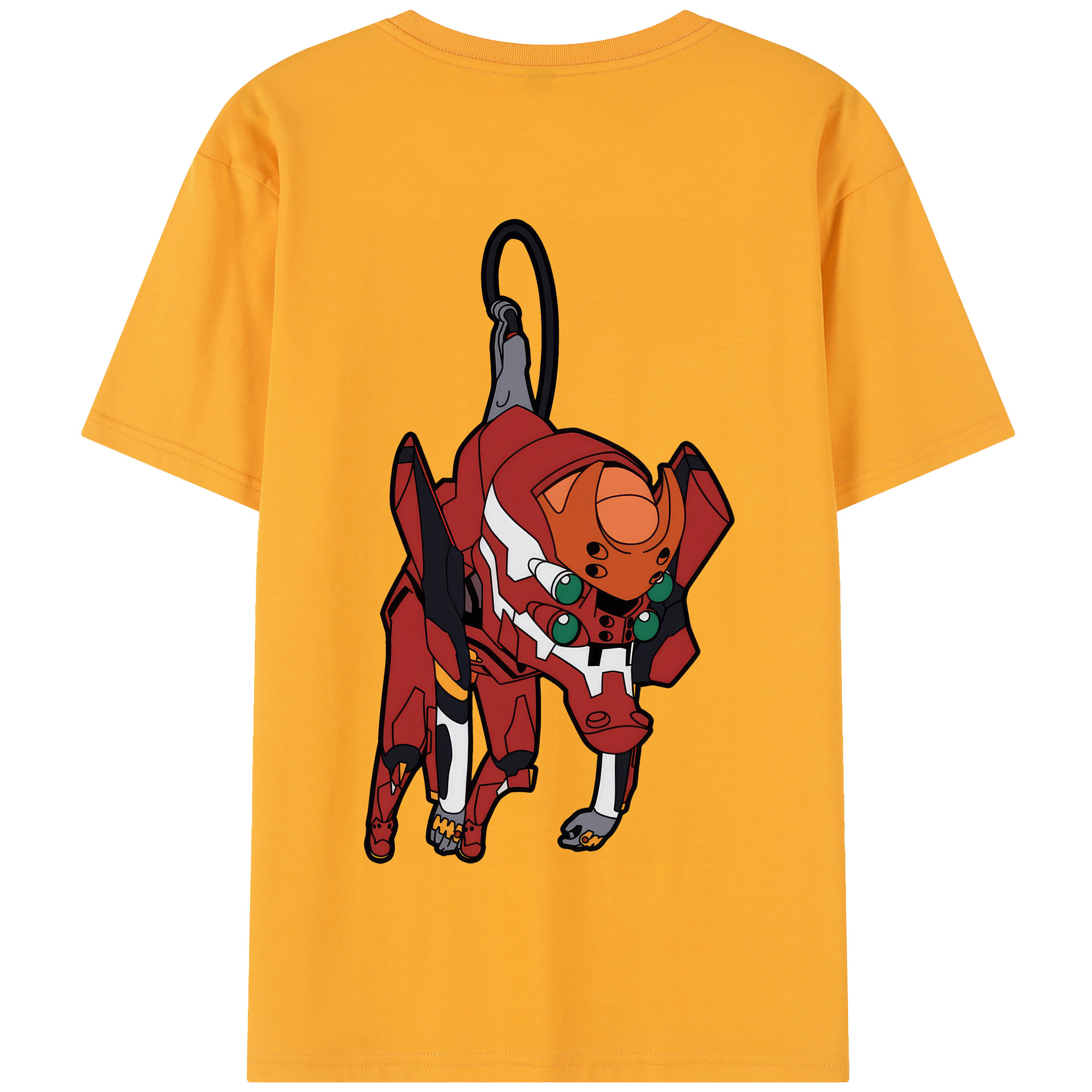 （画像用） EVA 新世紀エヴァンゲリオン 綿100％半袖Tシャツ（背面プリント）
