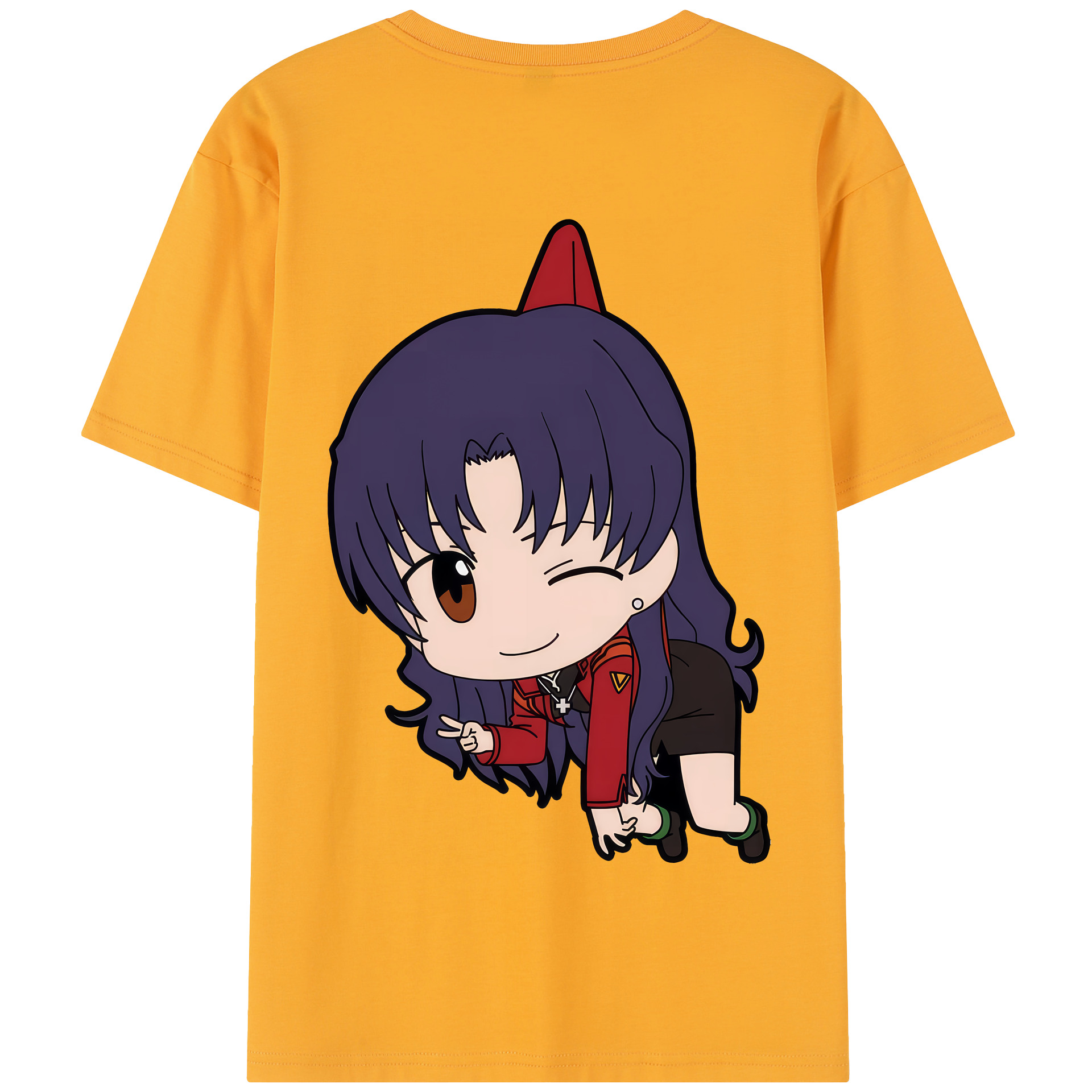 （画像用） EVA 新世紀エヴァンゲリオン 綿100％半袖Tシャツ（背面プリント）