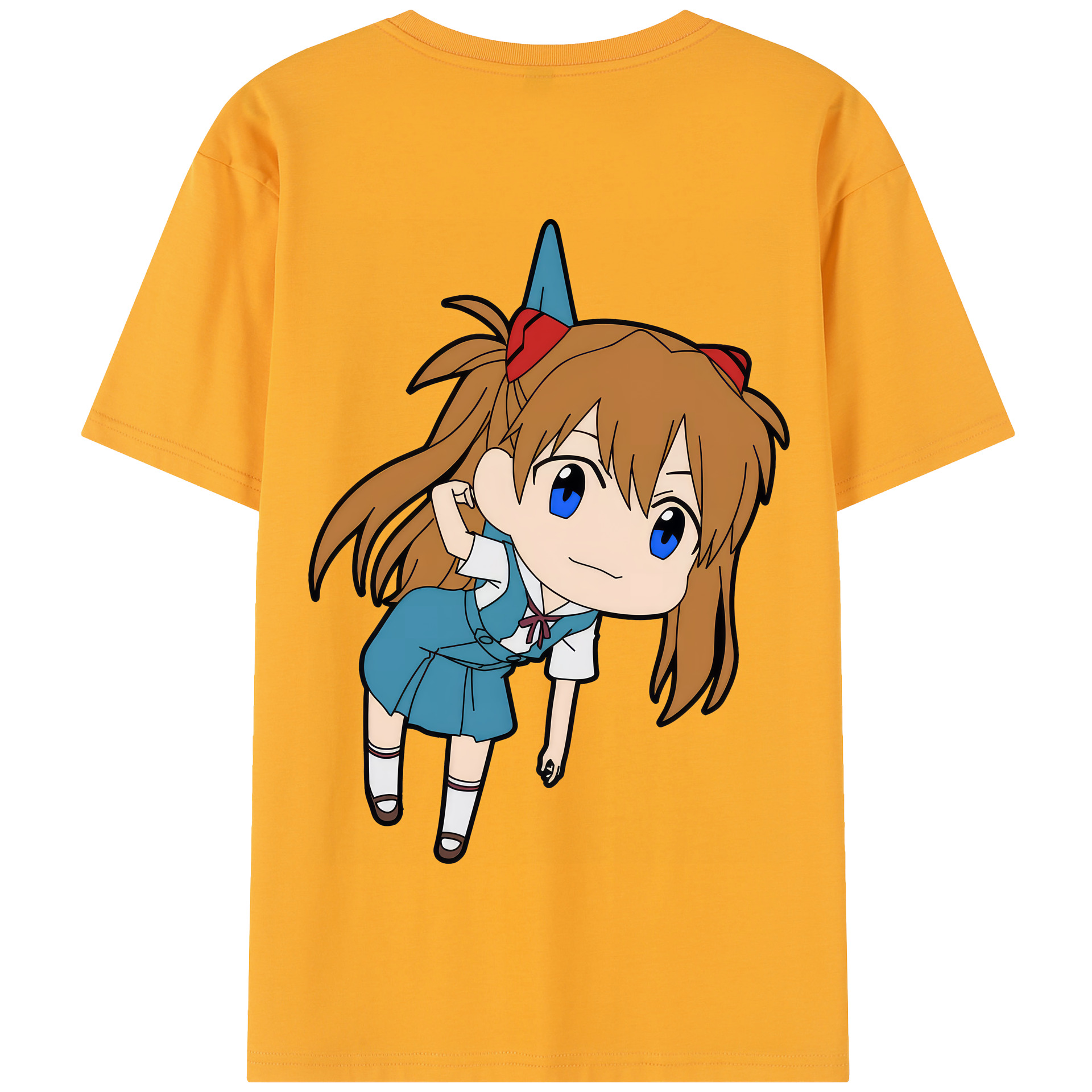 （画像用） EVA 新世紀エヴァンゲリオン 綿100％半袖Tシャツ（背面プリント）