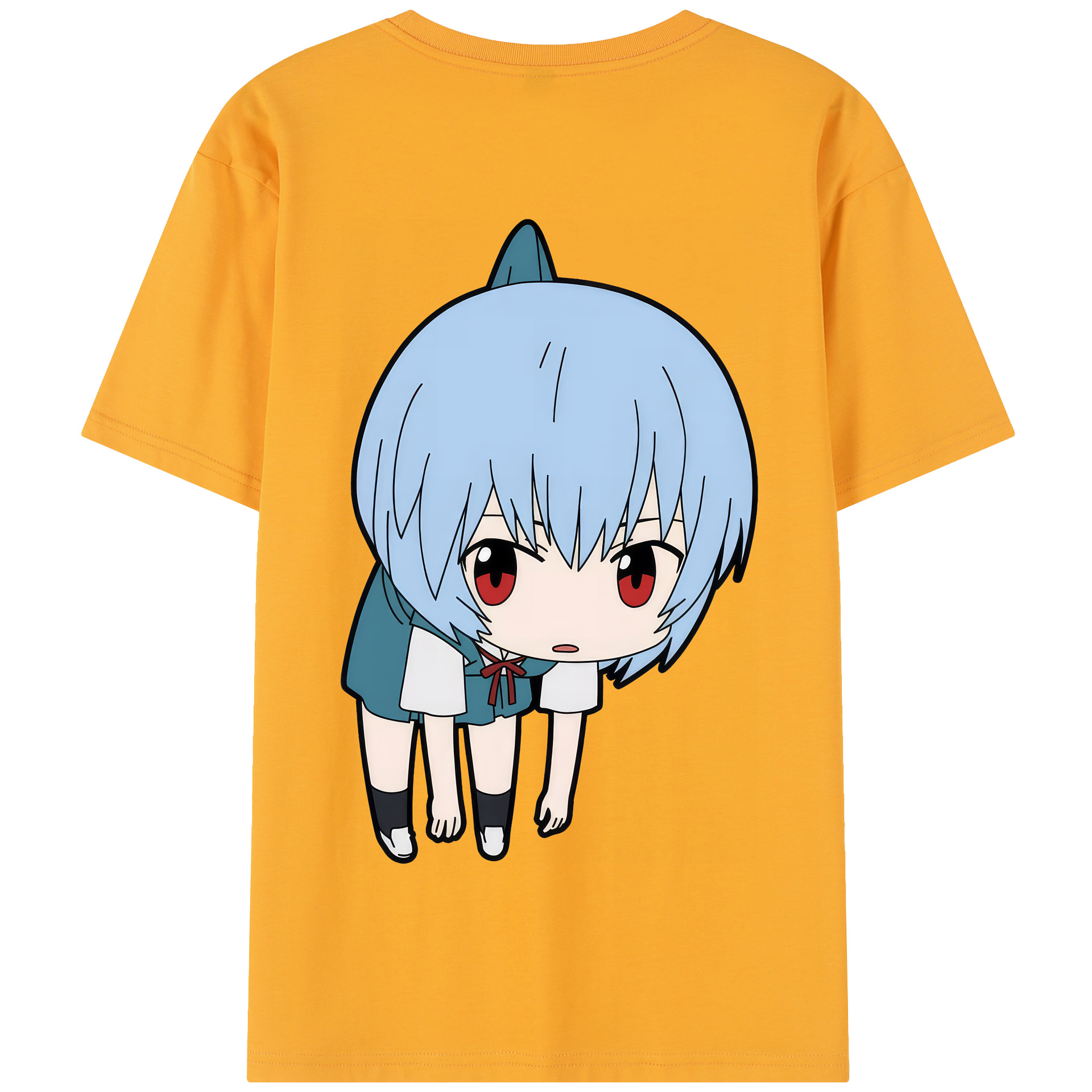 （画像用） EVA 新世紀エヴァンゲリオン 綿100％半袖Tシャツ（背面プリント）