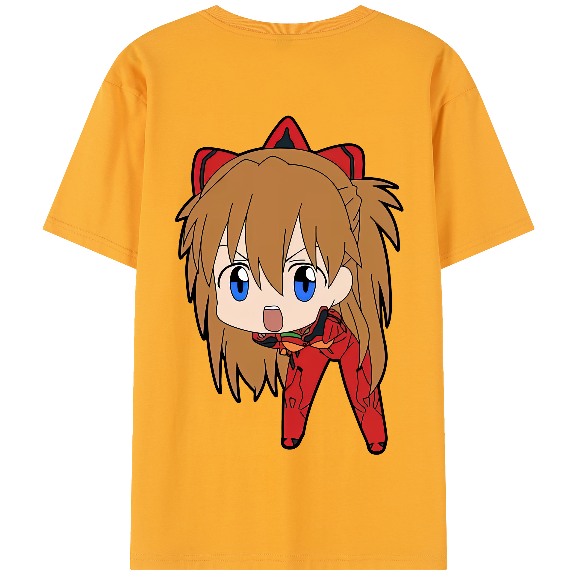 （画像用） EVA 新世紀エヴァンゲリオン 綿100％半袖Tシャツ（背面プリント）