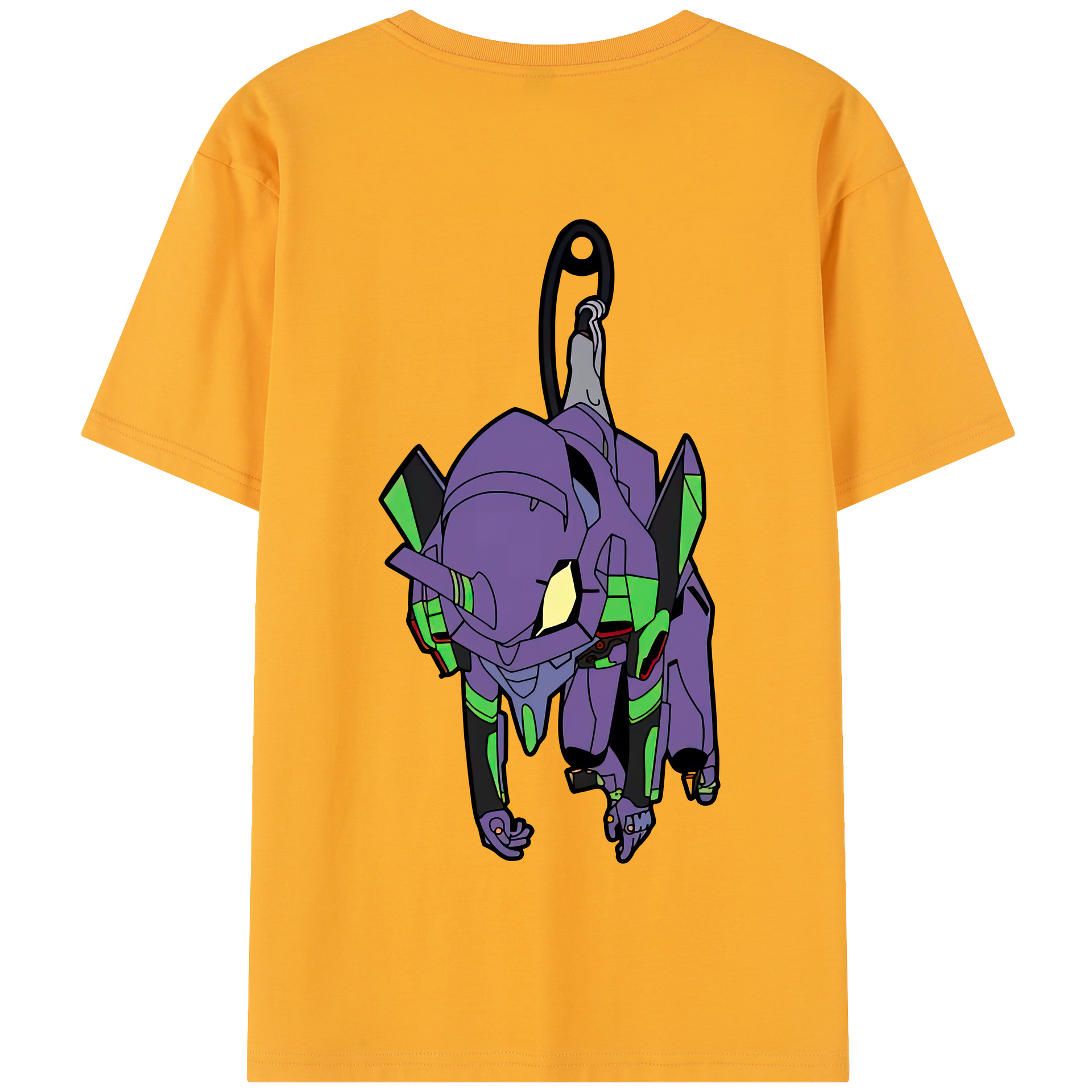 （画像用） EVA 新世紀エヴァンゲリオン 綿100％半袖Tシャツ（背面プリント）