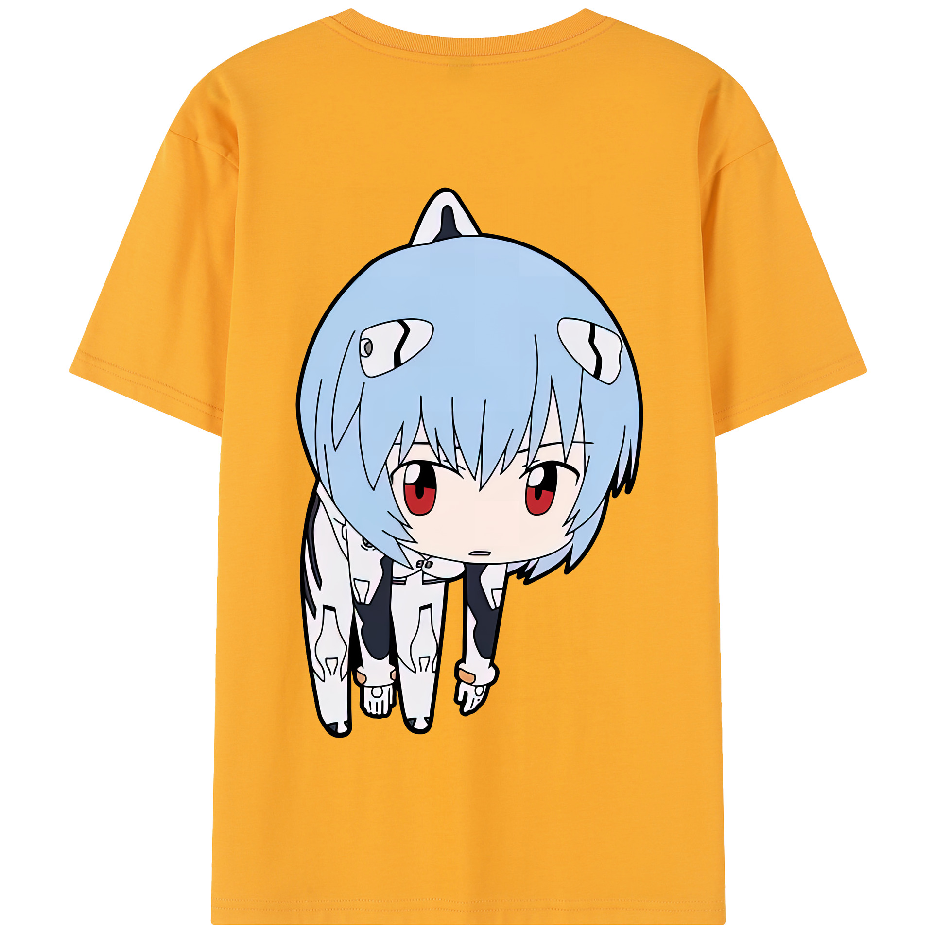 （画像用） EVA 新世紀エヴァンゲリオン 綿100％半袖Tシャツ（背面プリント）