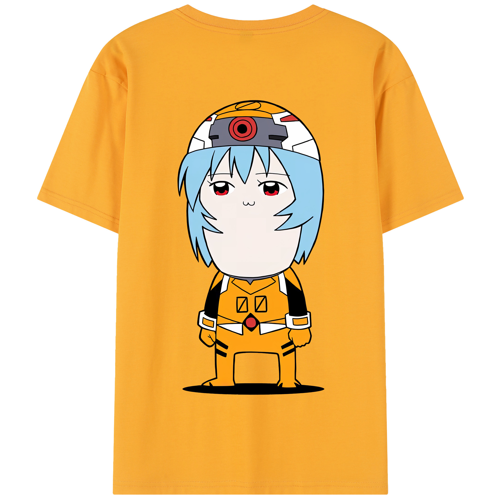（画像用） EVA 新世紀エヴァンゲリオン 綿100％半袖Tシャツ（背面プリント）