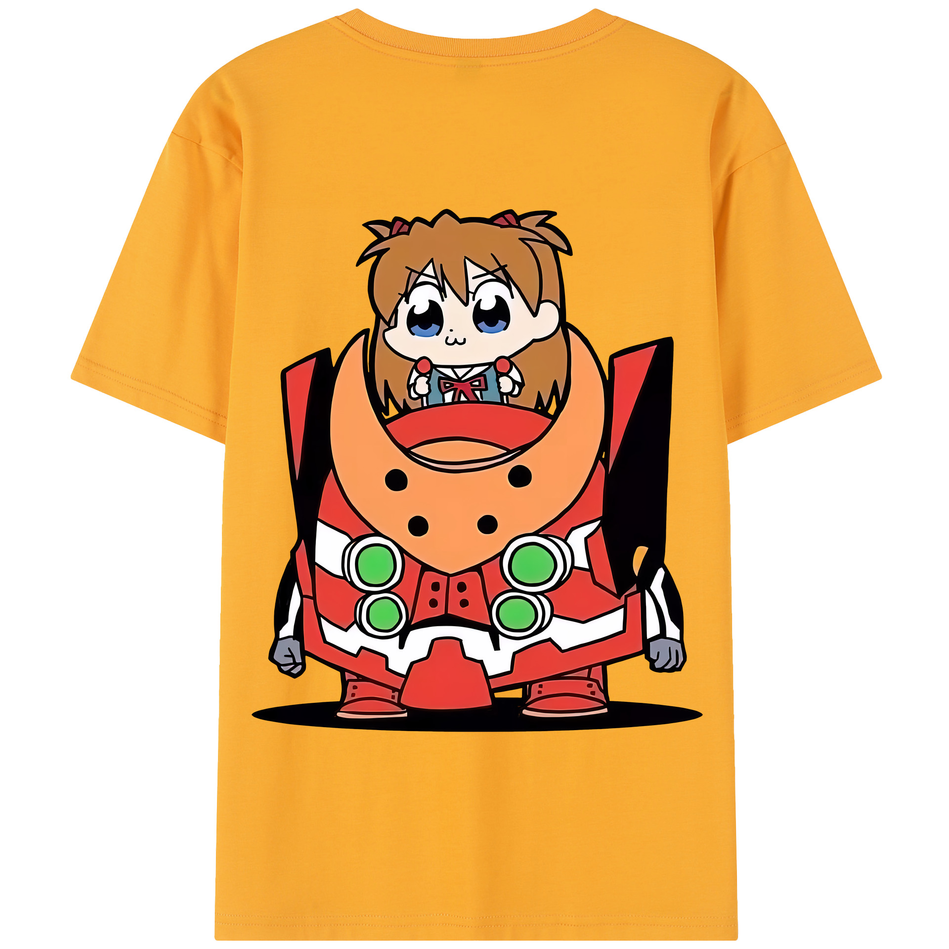 （画像用） EVA 新世紀エヴァンゲリオン 綿100％半袖Tシャツ（背面プリント）